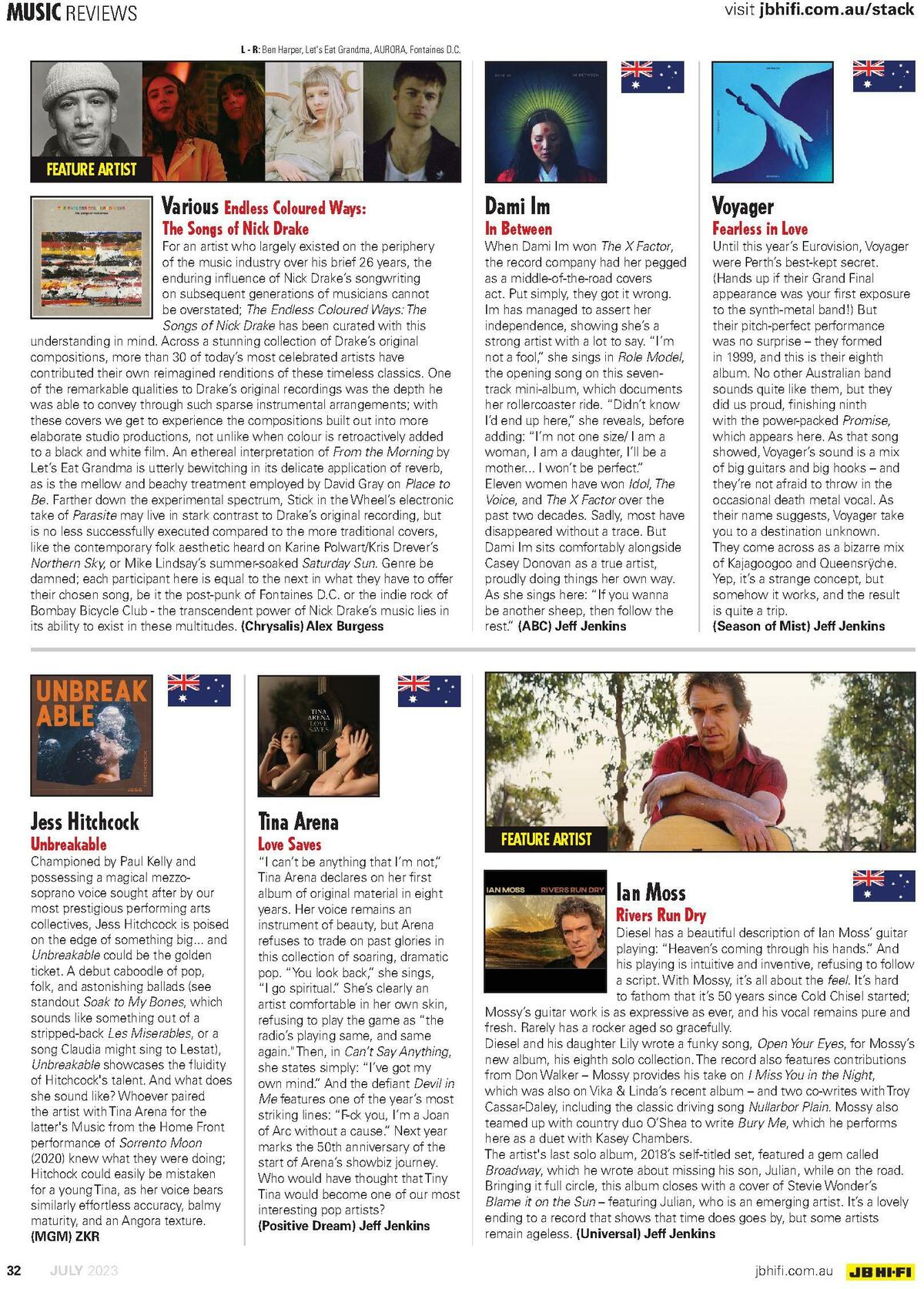 JB Hi-Fi Magazine July Catalogues from 1 July