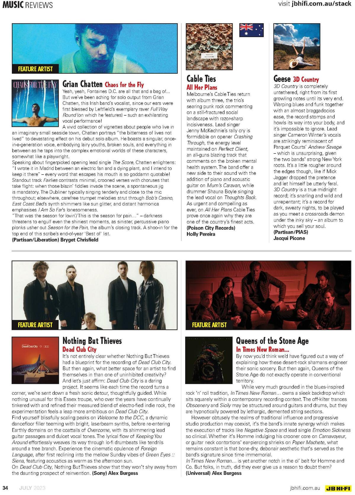 JB Hi-Fi Magazine July Catalogues from 1 July