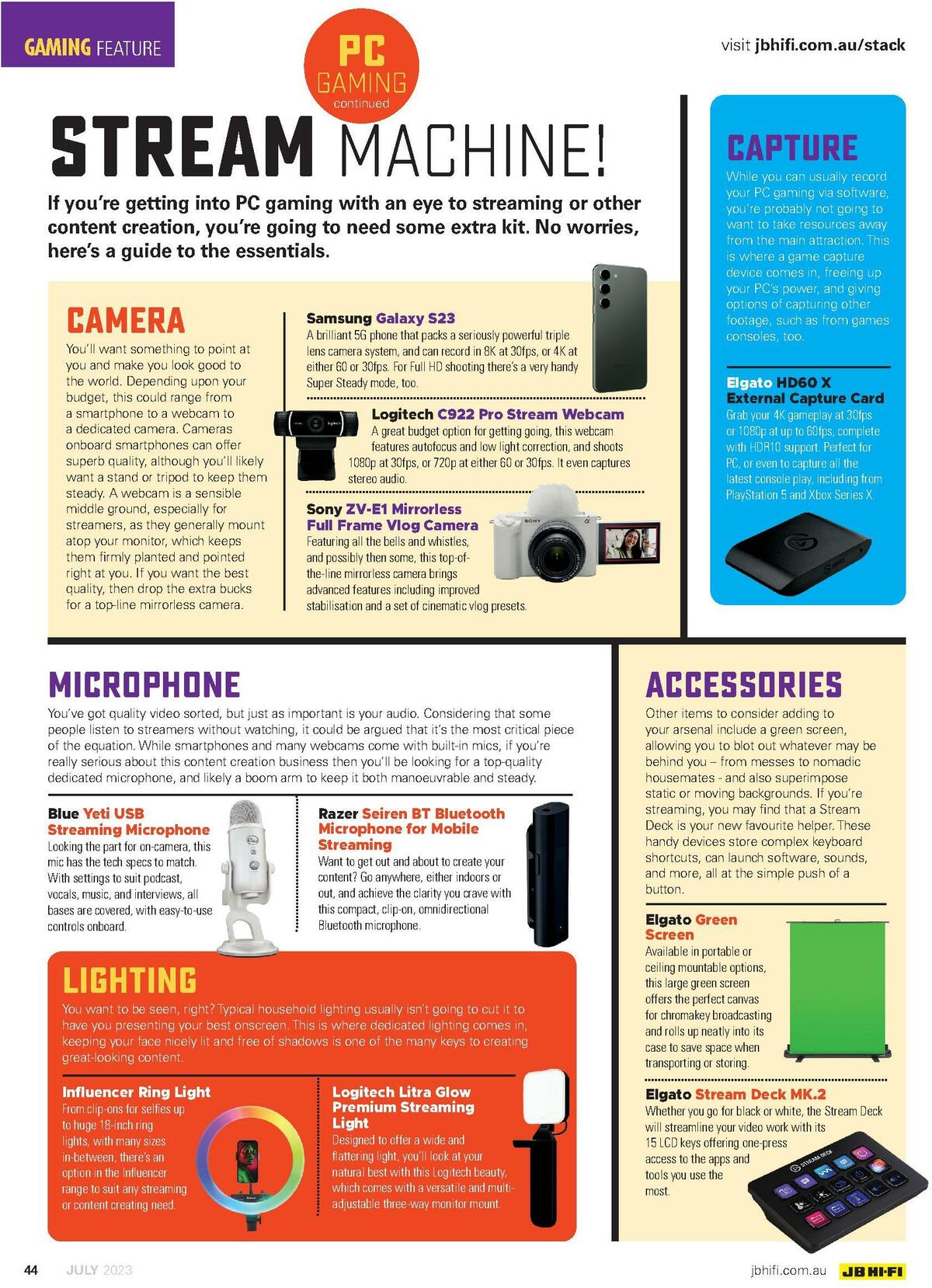 JB Hi-Fi Magazine July Catalogues from 1 July