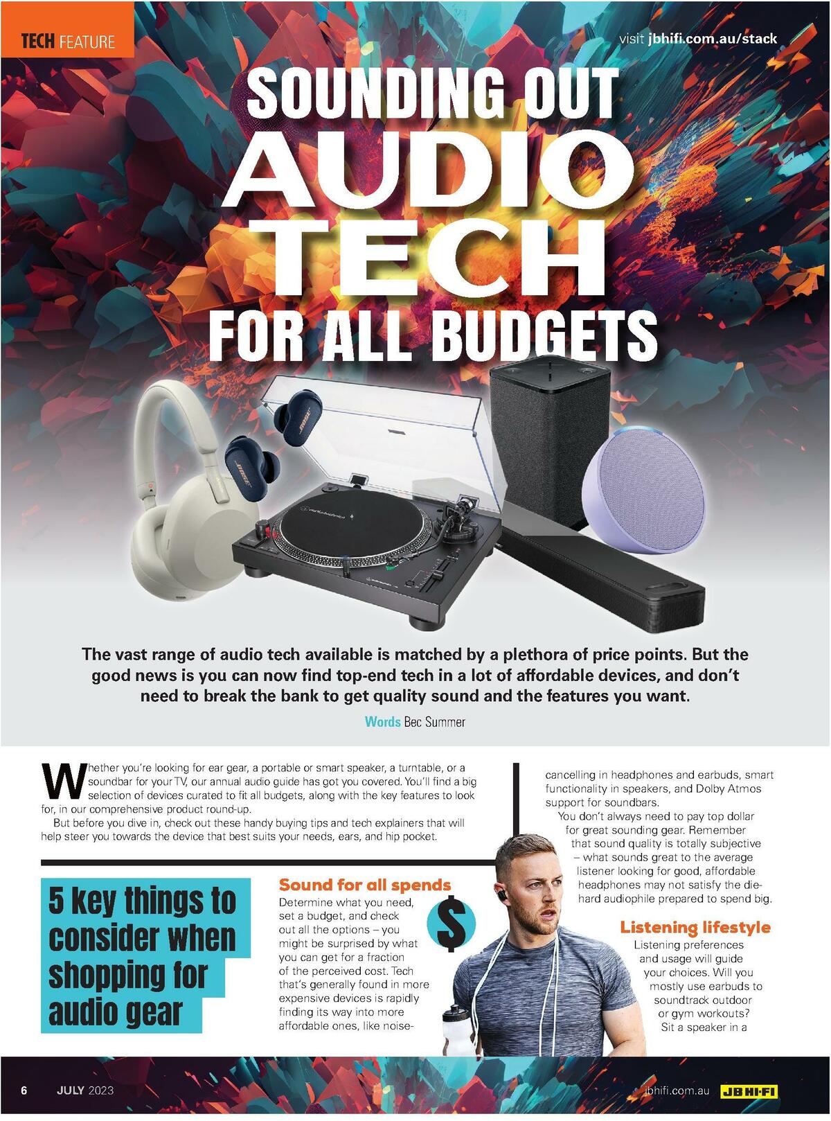 JB Hi-Fi Magazine July Catalogues from 1 July