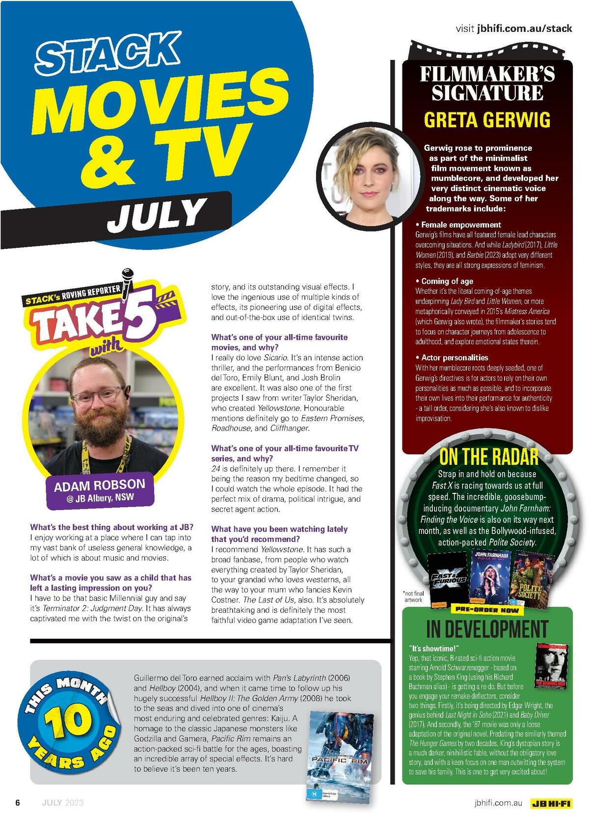 JB Hi-Fi Magazine July Catalogues from 1 July
