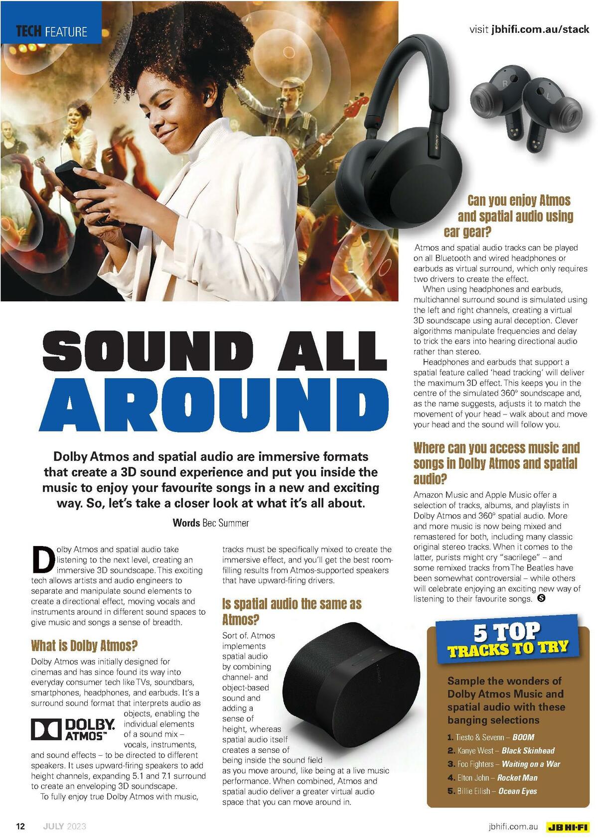 JB Hi-Fi Magazine July Catalogues from 1 July