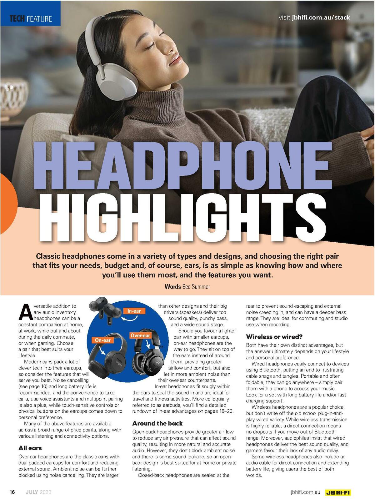 JB Hi-Fi Magazine July Catalogues from 1 July