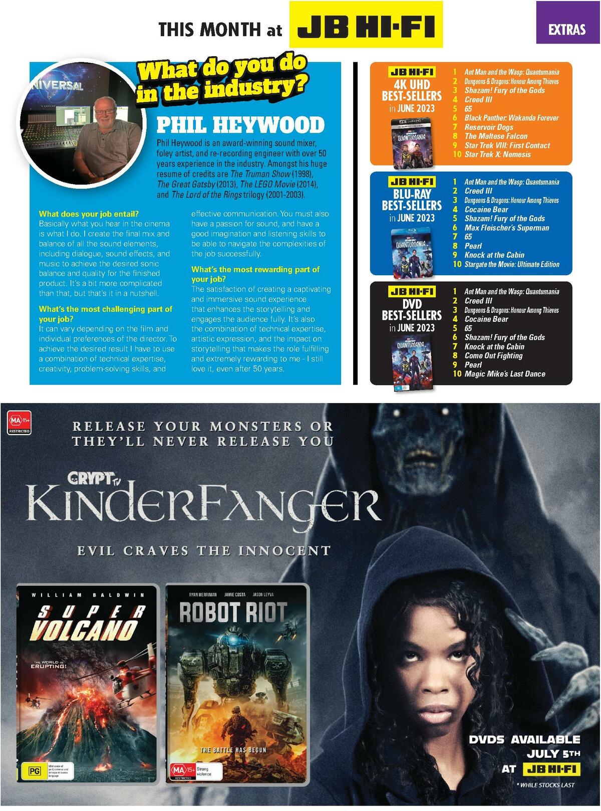 JB Hi-Fi Magazine July Catalogues from 1 July