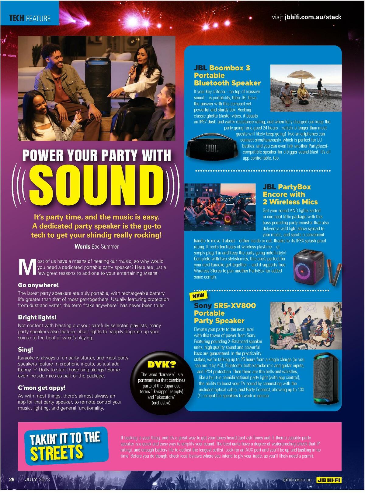 JB Hi-Fi Magazine July Catalogues from 1 July