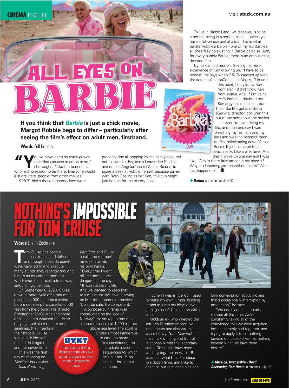 JB Hi-Fi Magazine July Catalogues from 1 July