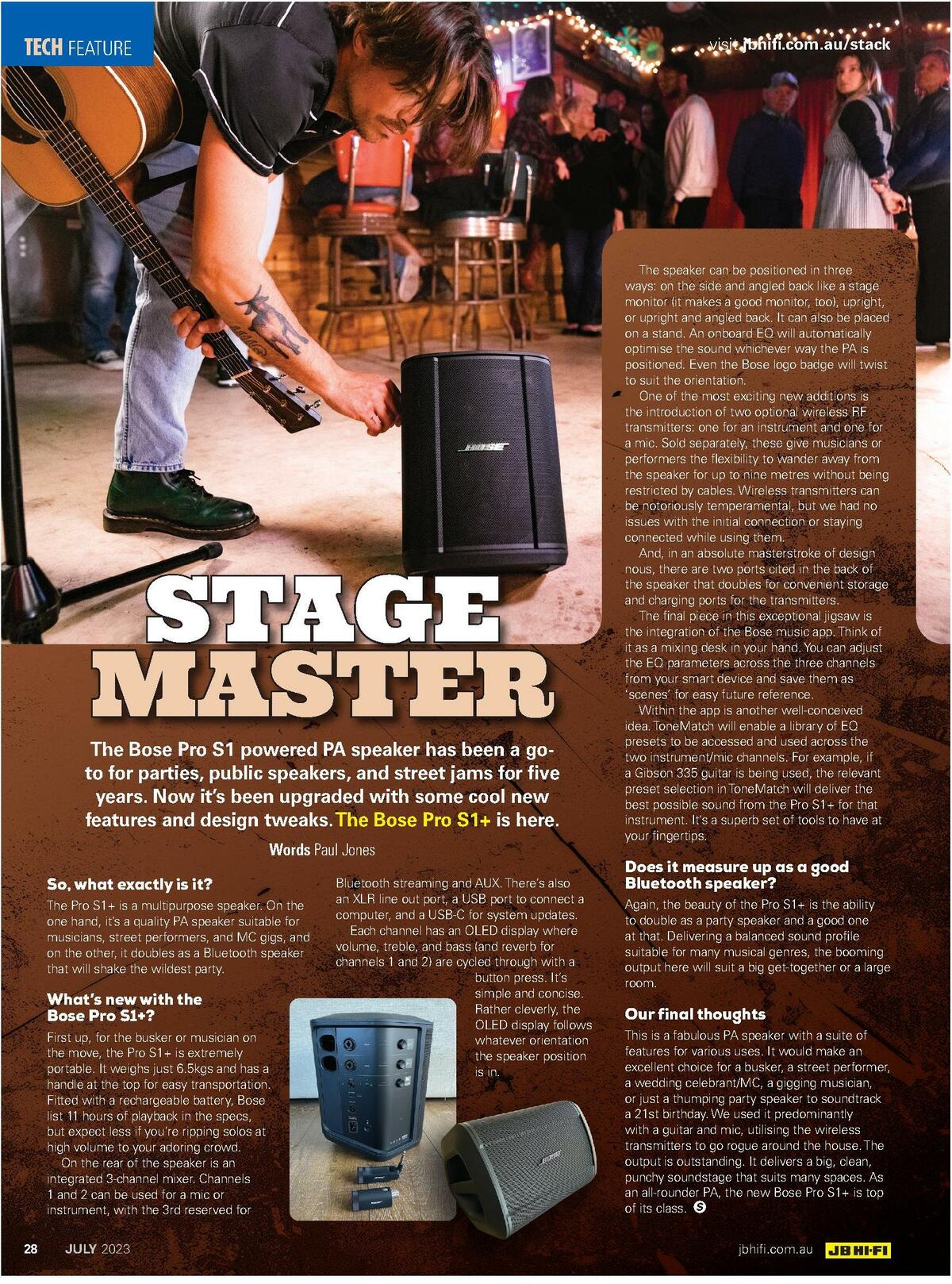 JB Hi-Fi Magazine July Catalogues from 1 July