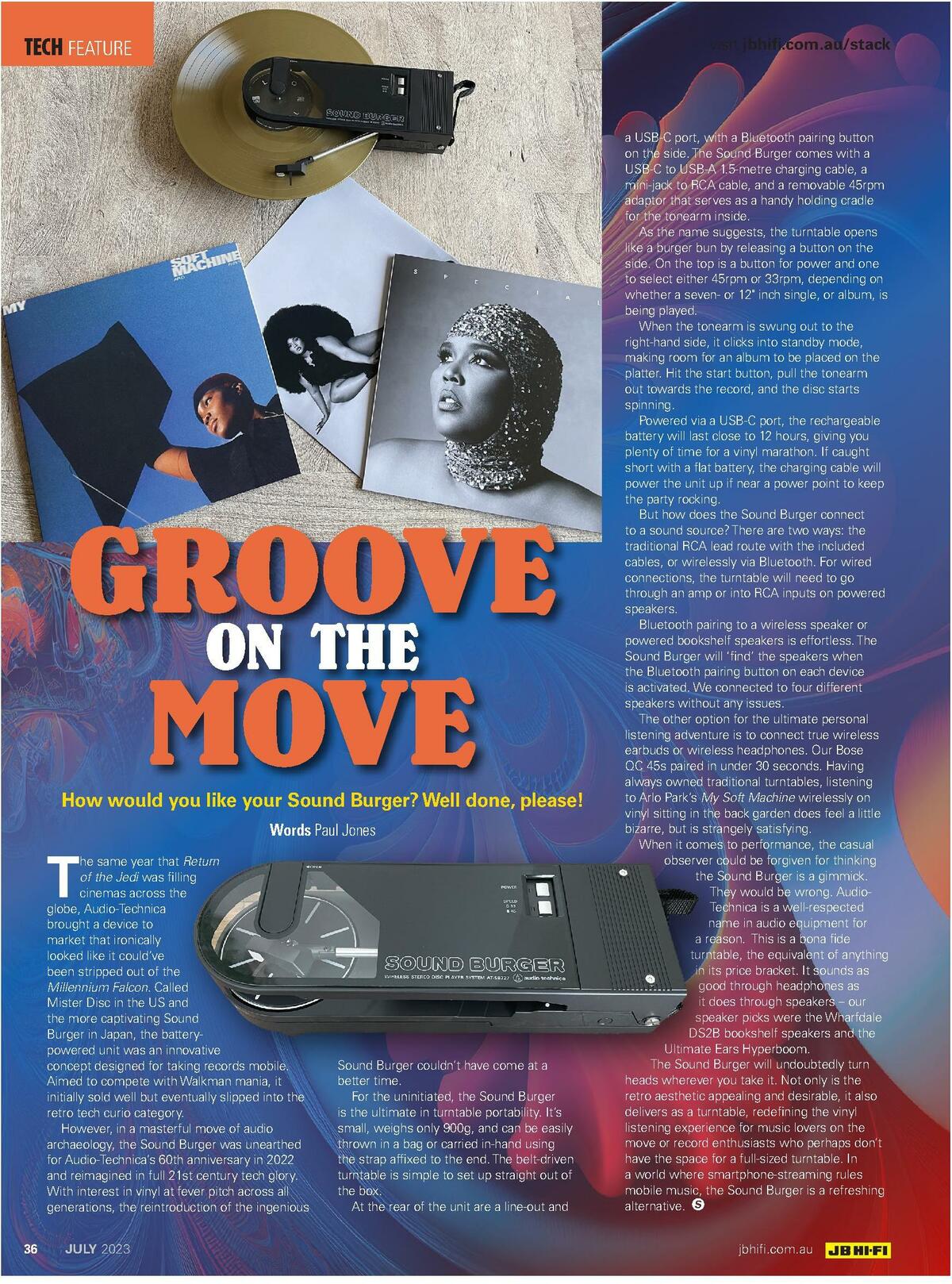 JB Hi-Fi Magazine July Catalogues from 1 July