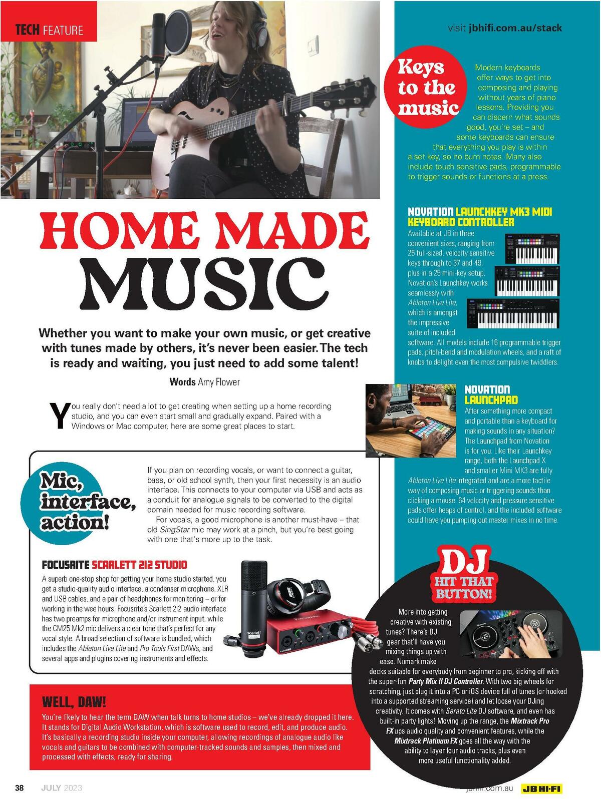 JB Hi-Fi Magazine July Catalogues from 1 July