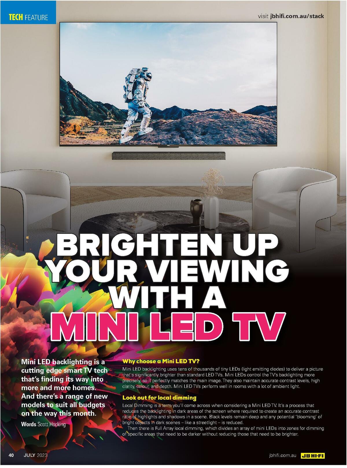 JB Hi-Fi Magazine July Catalogues from 1 July