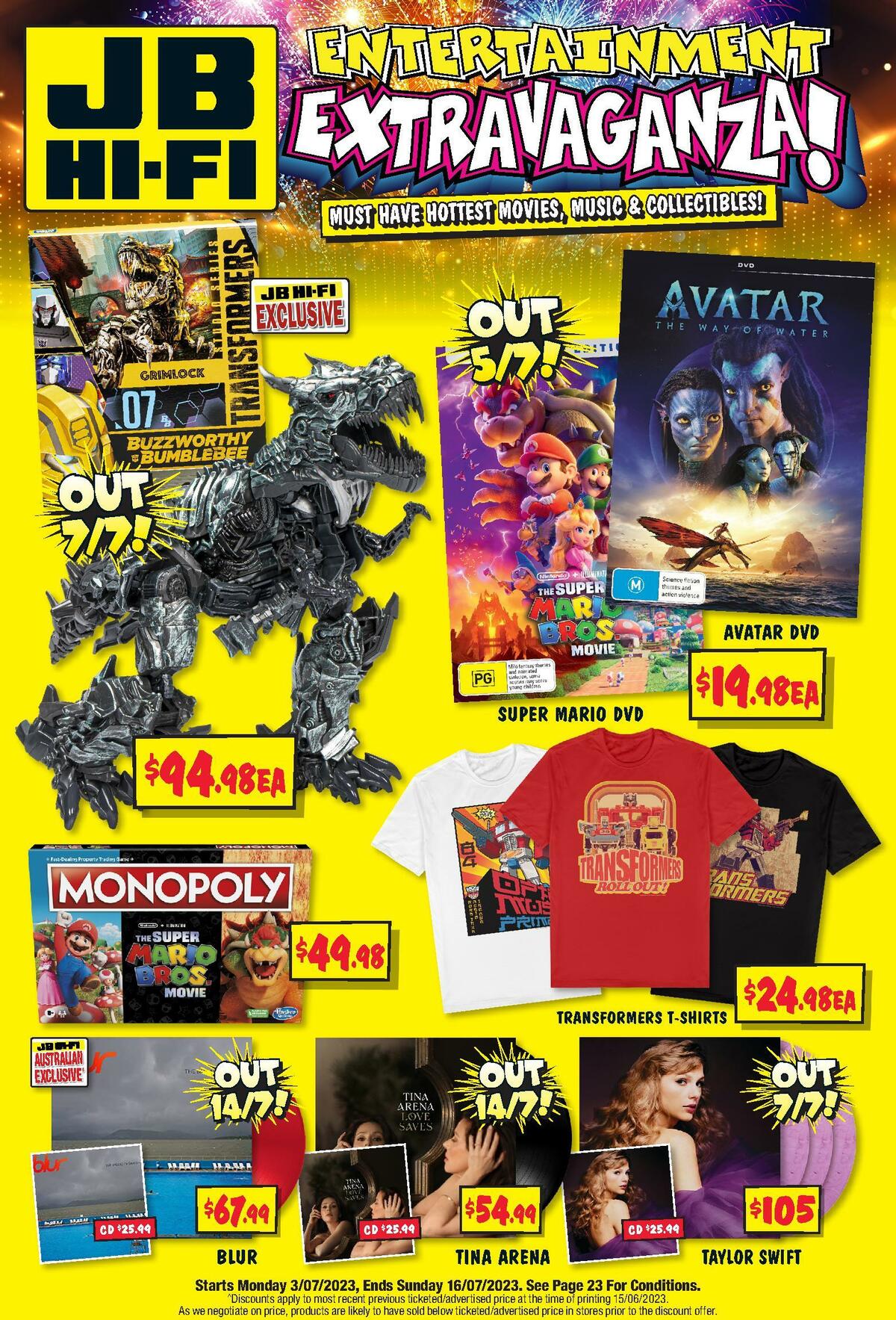 JB Hi-Fi Catalogues from 3 July