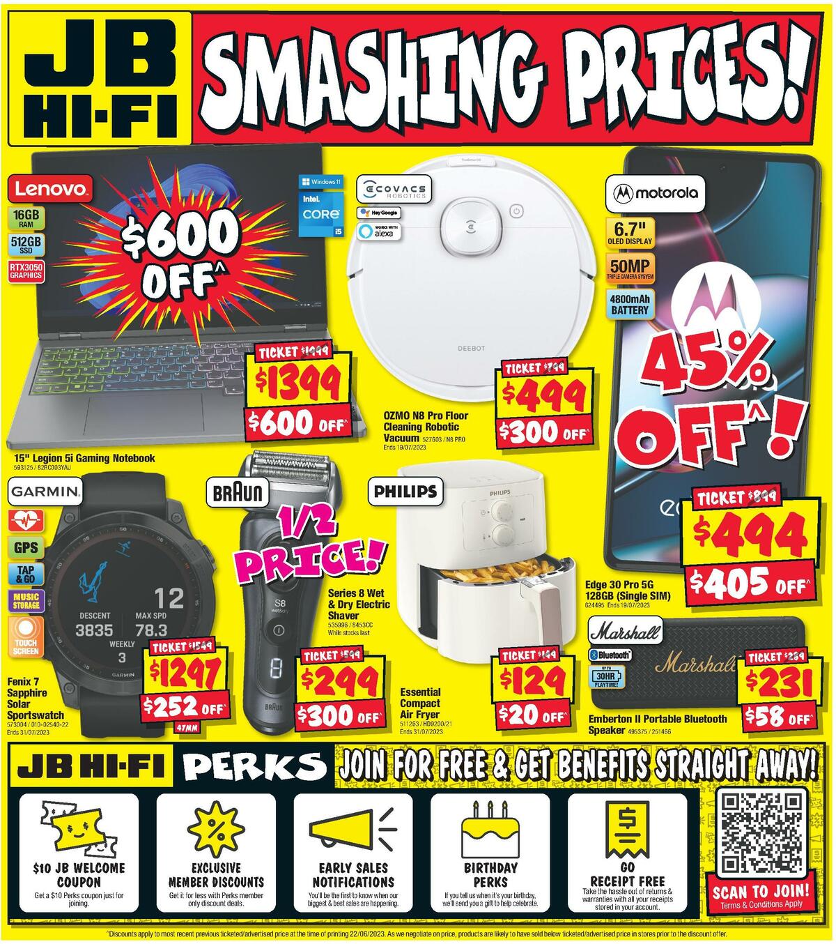 JB Hi-Fi Catalogues from 6 July