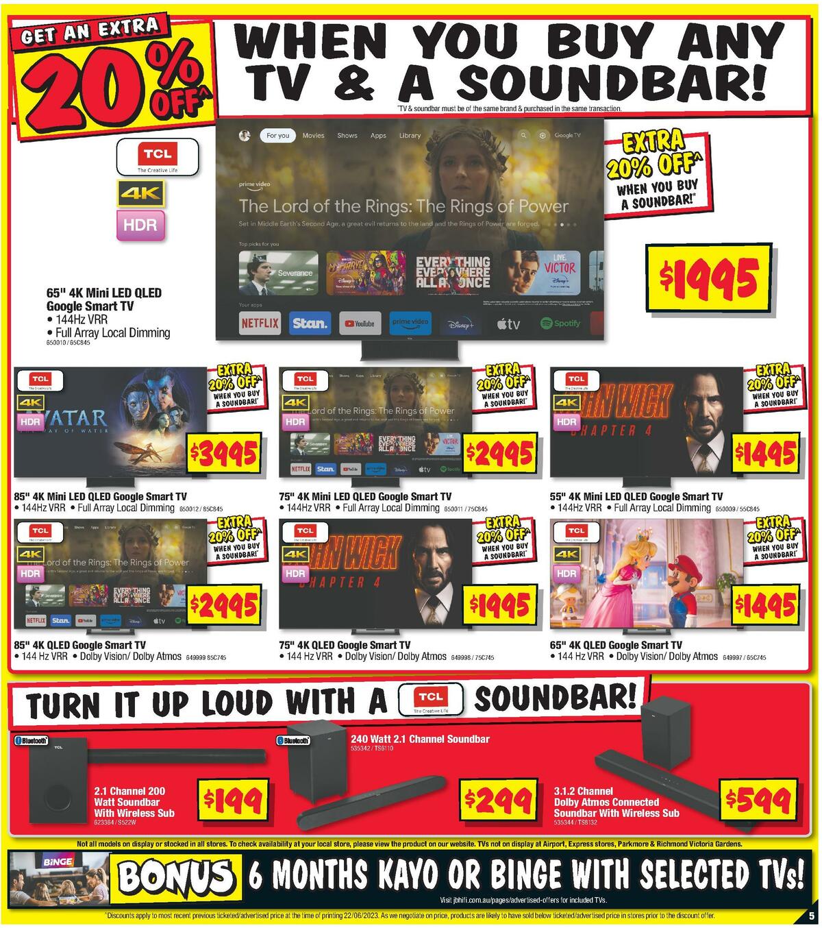 JB Hi-Fi Catalogues from 6 July