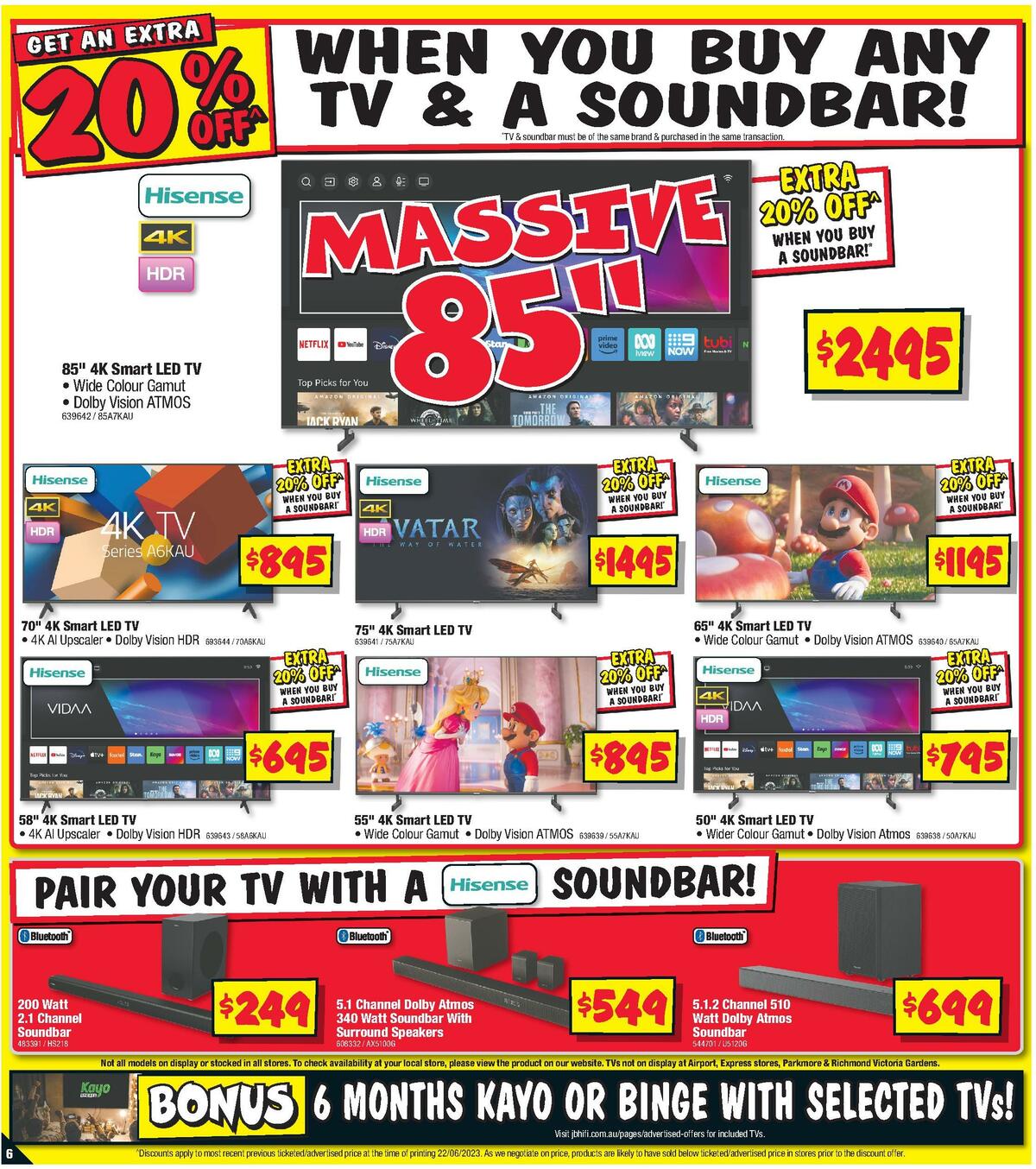 JB Hi-Fi Catalogues from 6 July