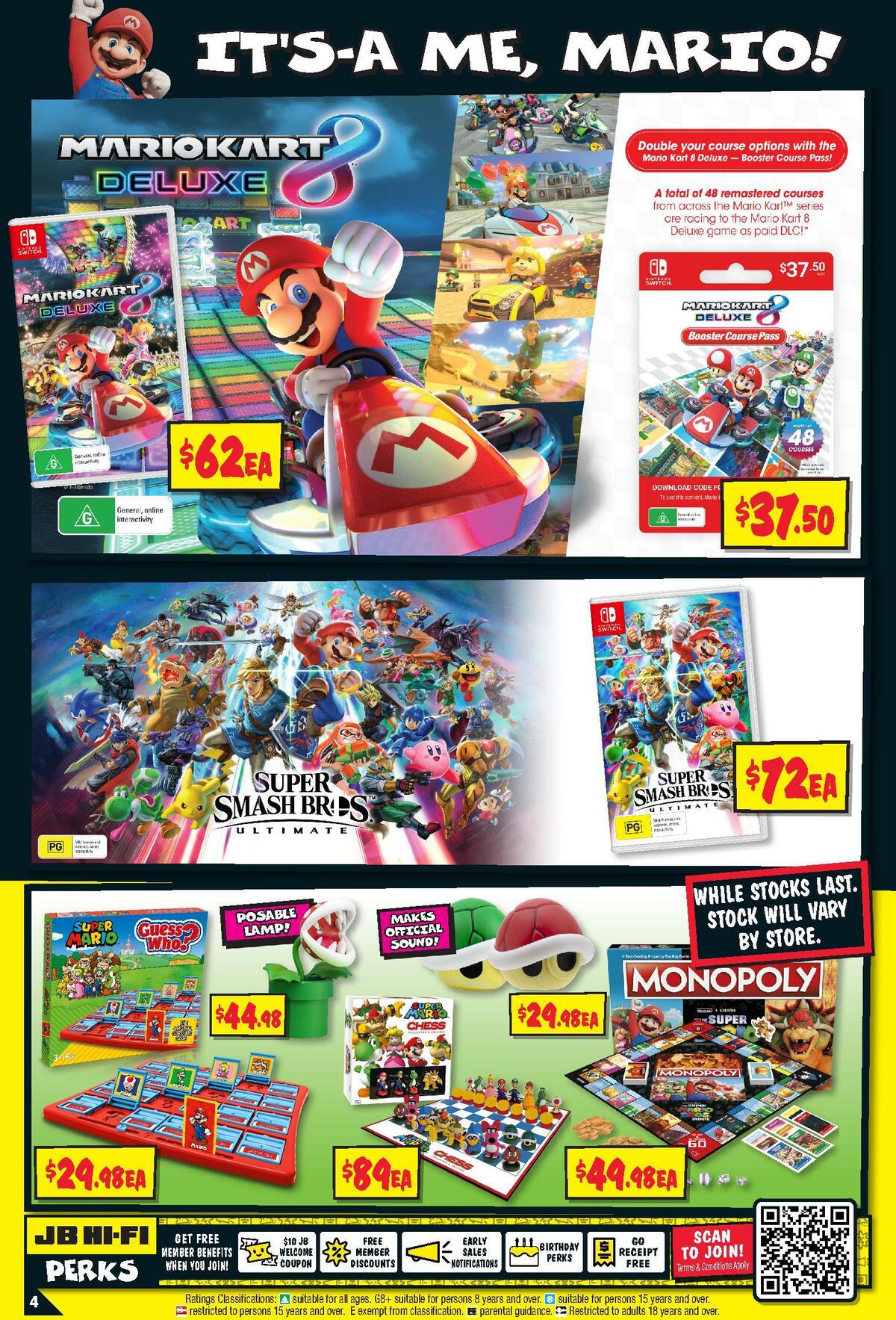 JB Hi-Fi Power up with Nintendo Catalogues from 6 July