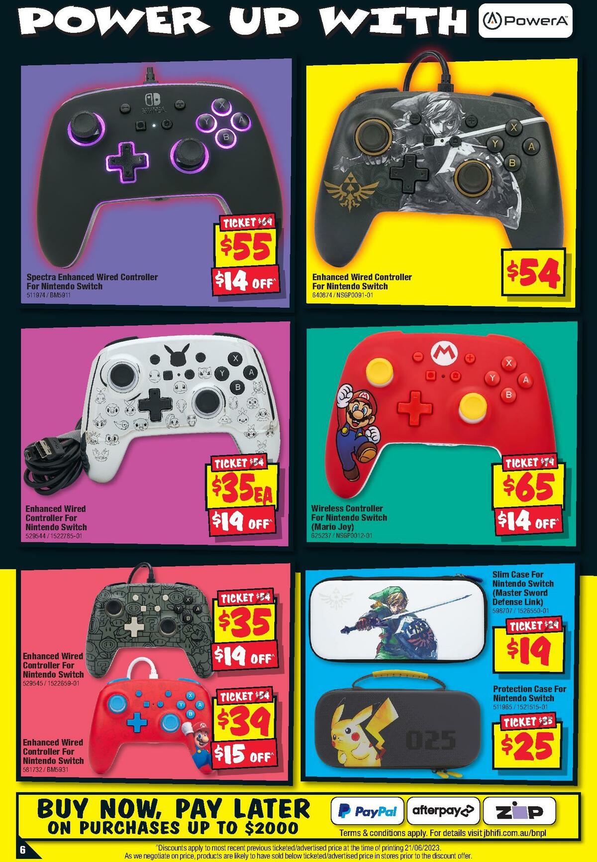 JB Hi-Fi Power up with Nintendo Catalogues from 6 July