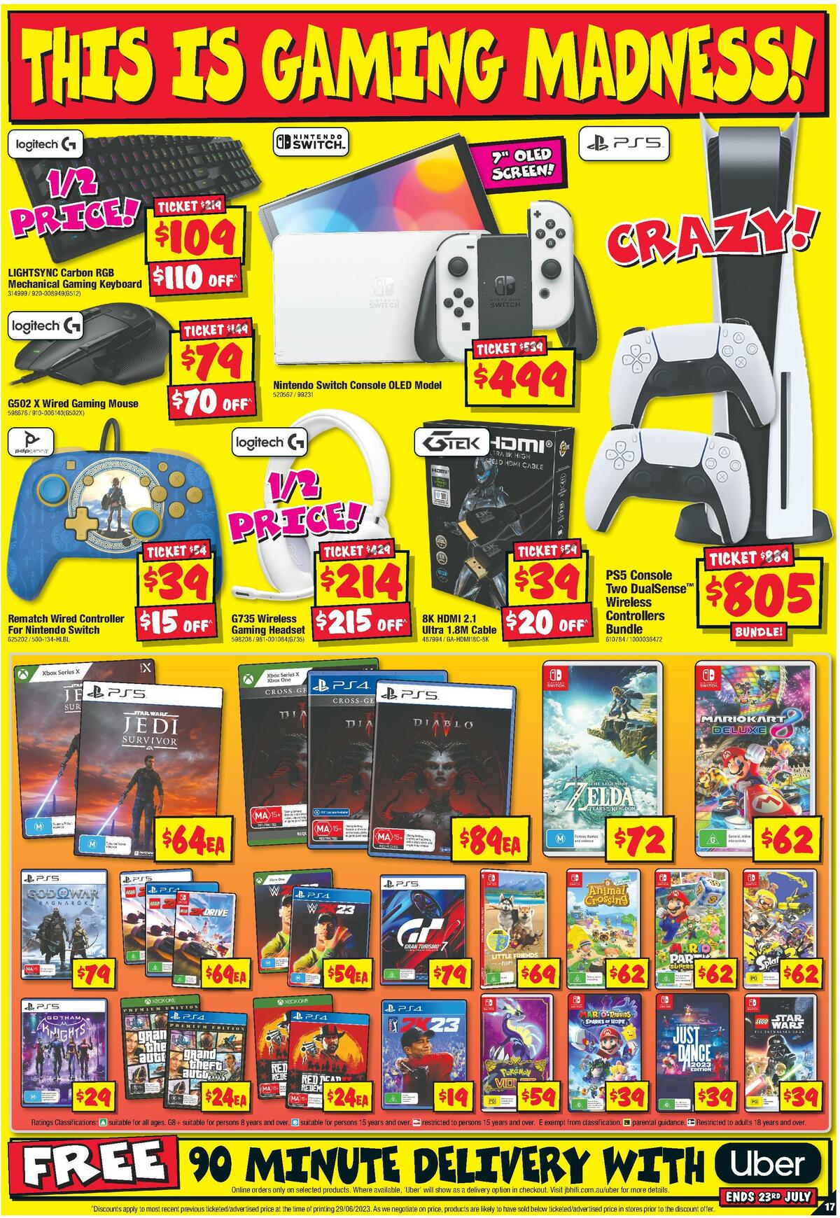 JB Hi-Fi Catalogues from 13 July