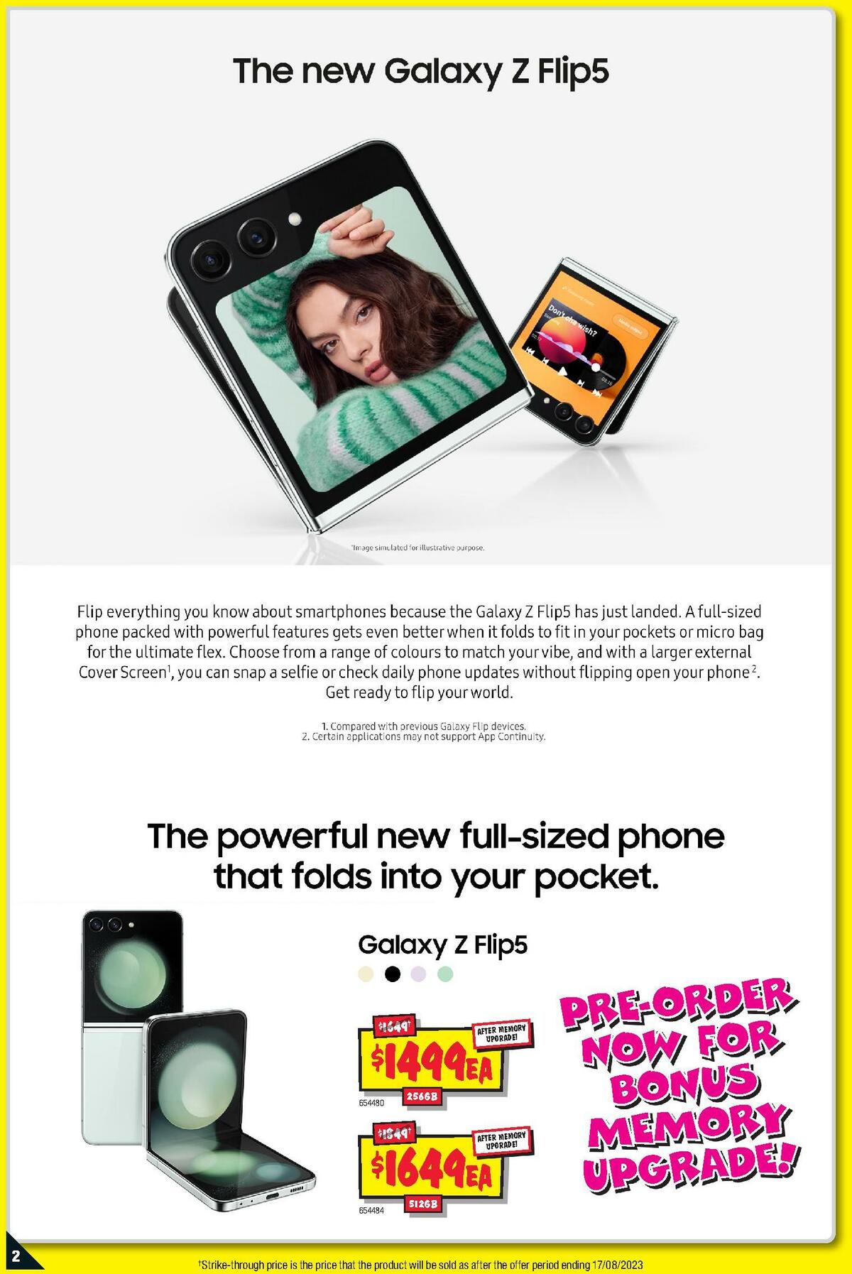 JB Hi-Fi Samsung Galaxy Catalogues from 26 July