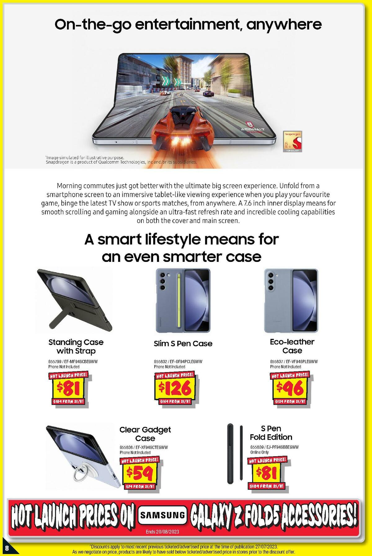 JB Hi-Fi Samsung Galaxy Catalogues from 26 July