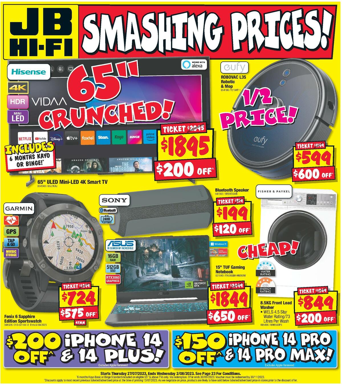 JB Hi-Fi Catalogues from 27 July
