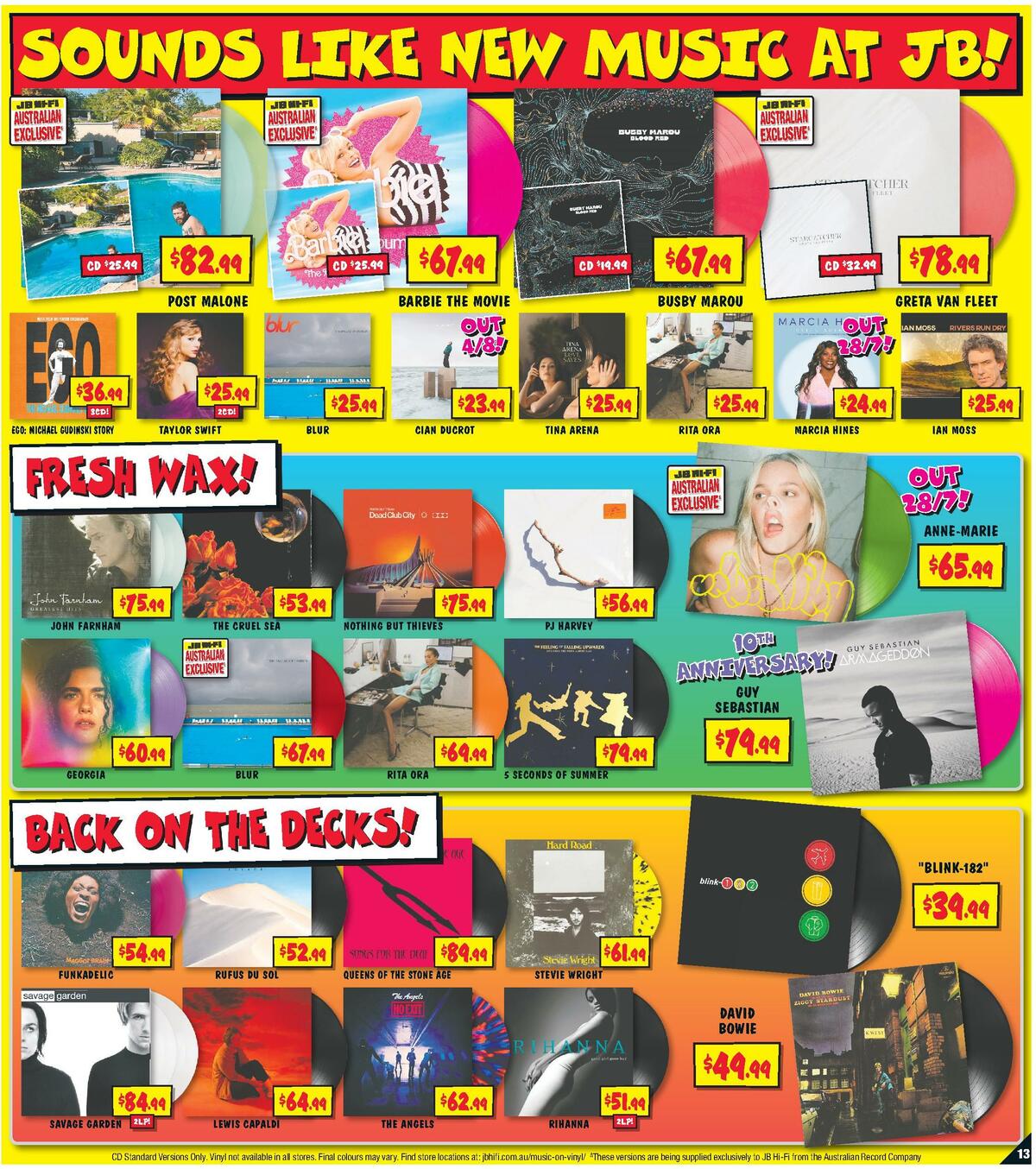 JB Hi-Fi Catalogues from 27 July