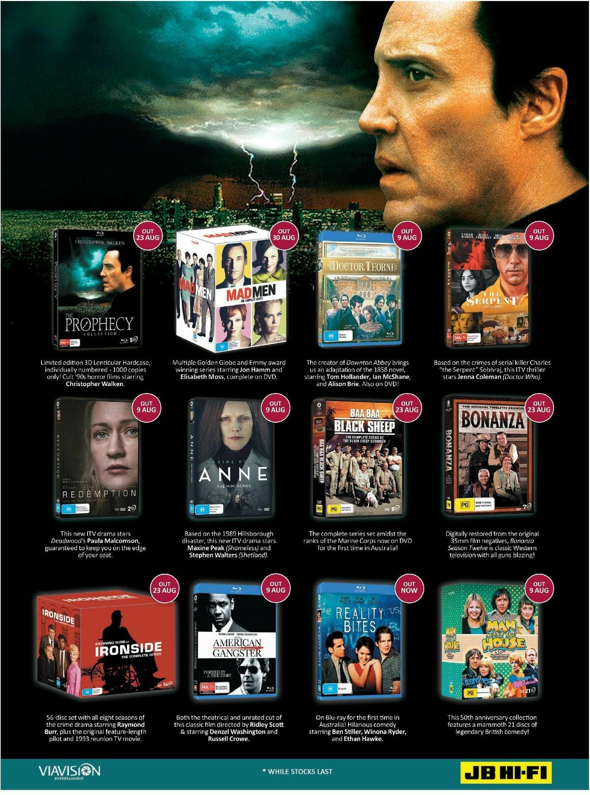 JB Hi-Fi Magazine August Catalogues from 1 August