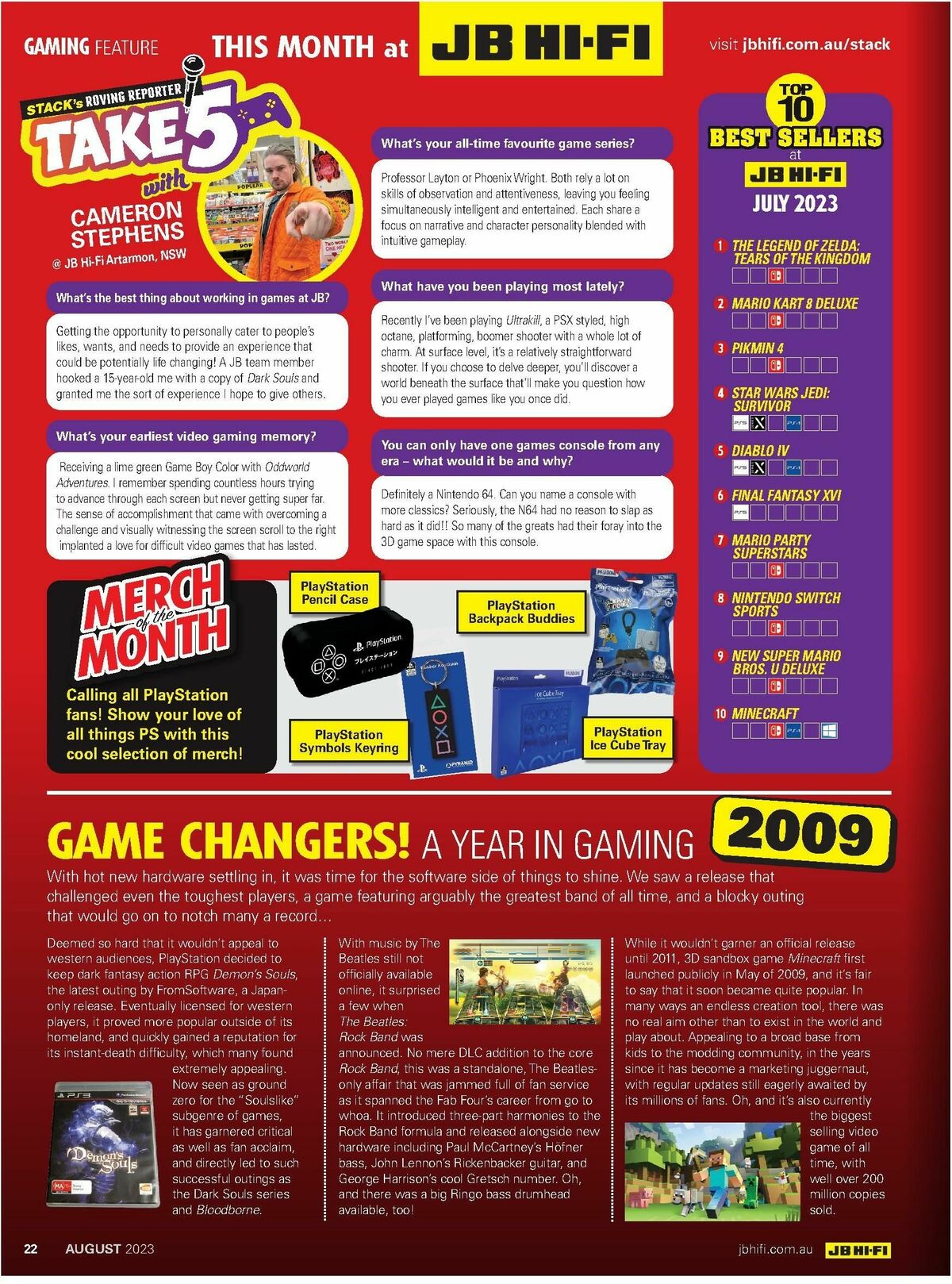 JB Hi-Fi Magazine August Catalogues from 1 August