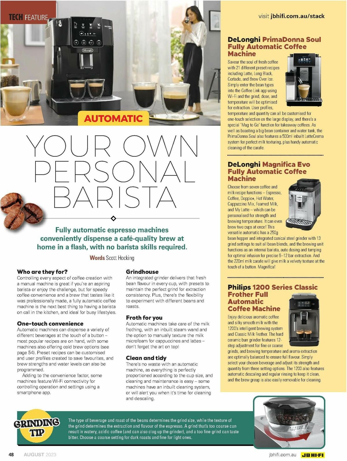 JB Hi-Fi Magazine August Catalogues from 1 August