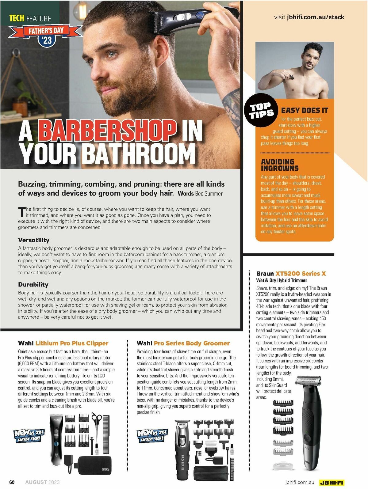 JB Hi-Fi Magazine August Catalogues from 1 August