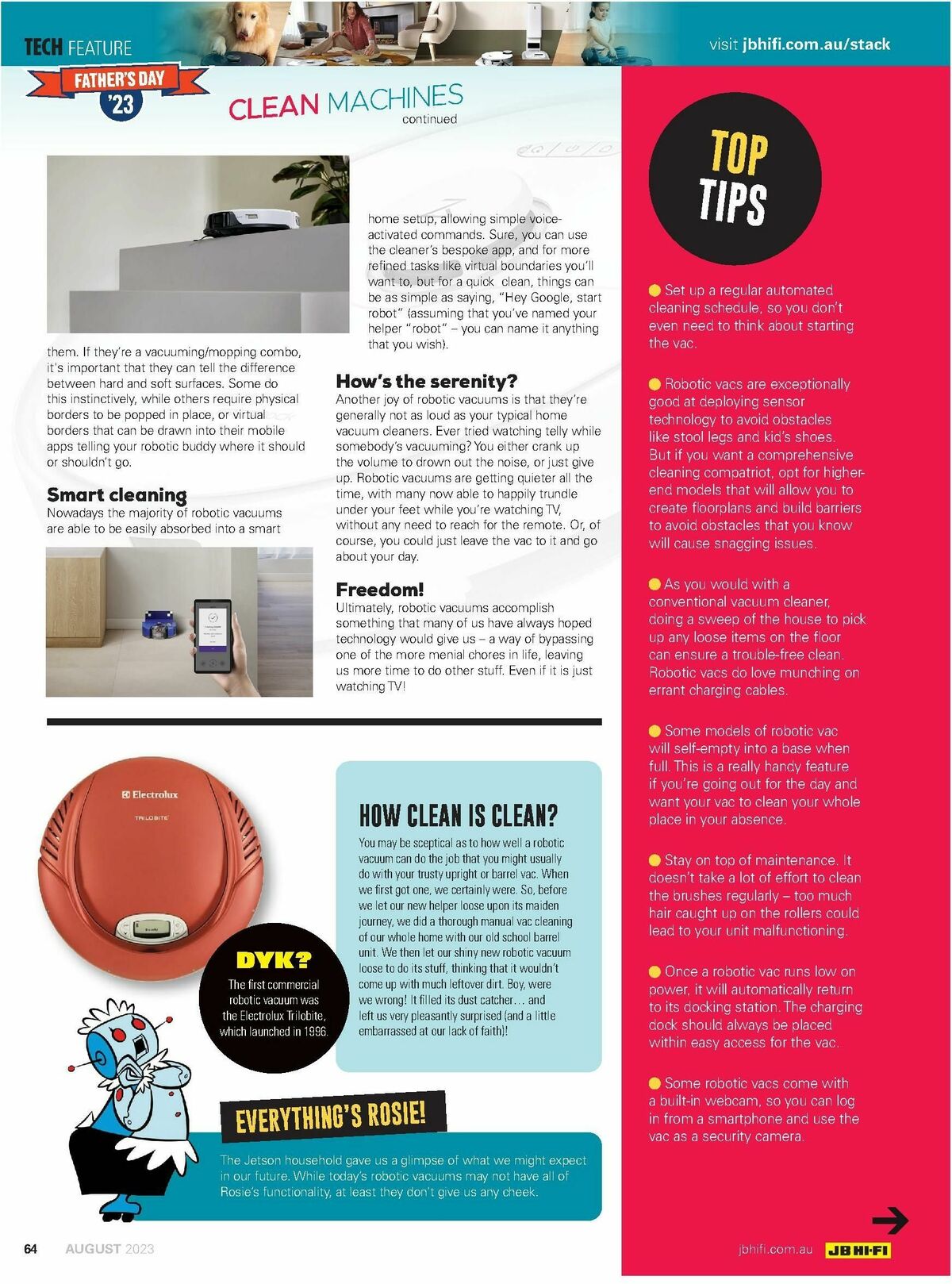 JB Hi-Fi Magazine August Catalogues from 1 August