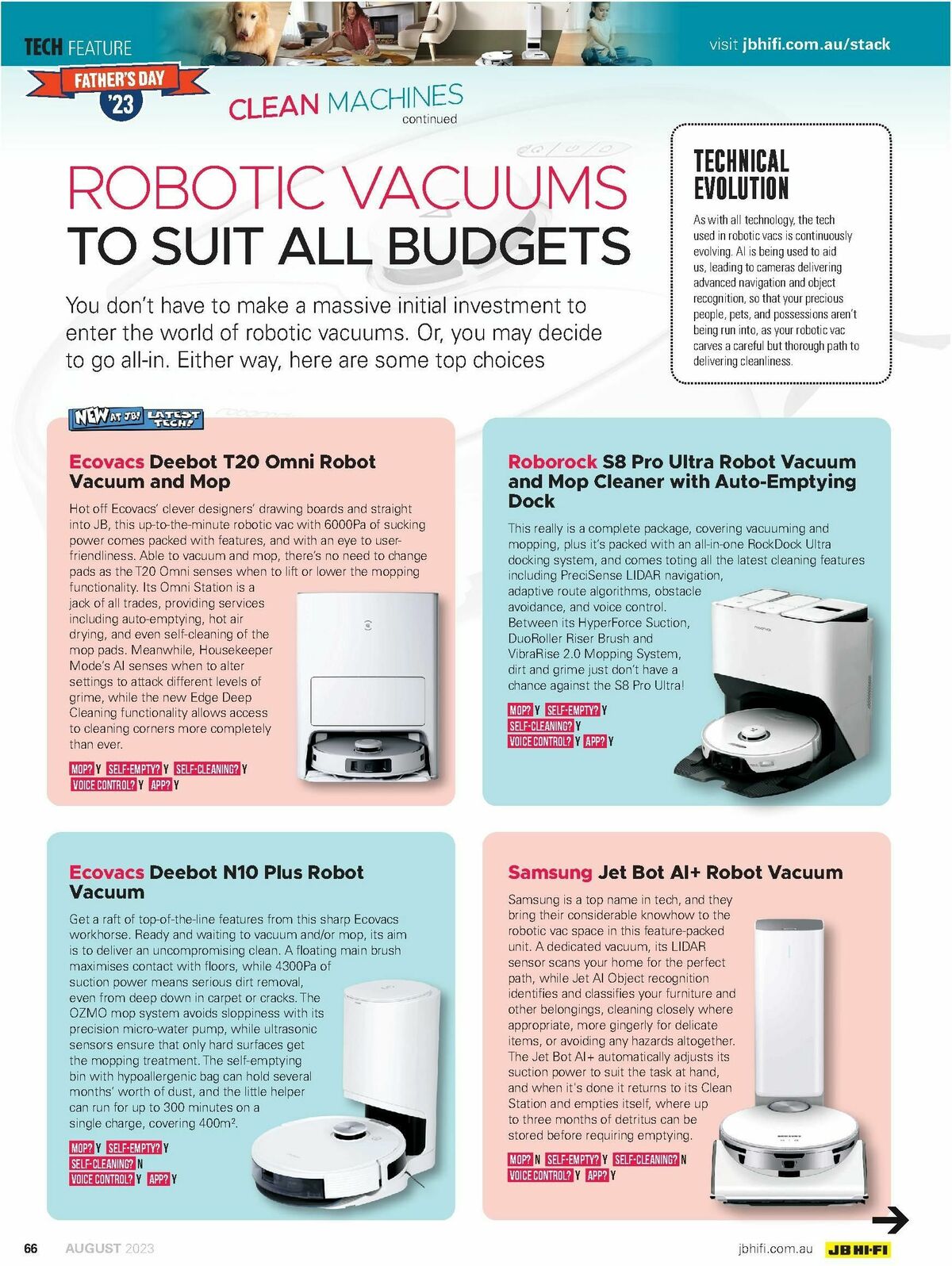 JB Hi-Fi Magazine August Catalogues from 1 August