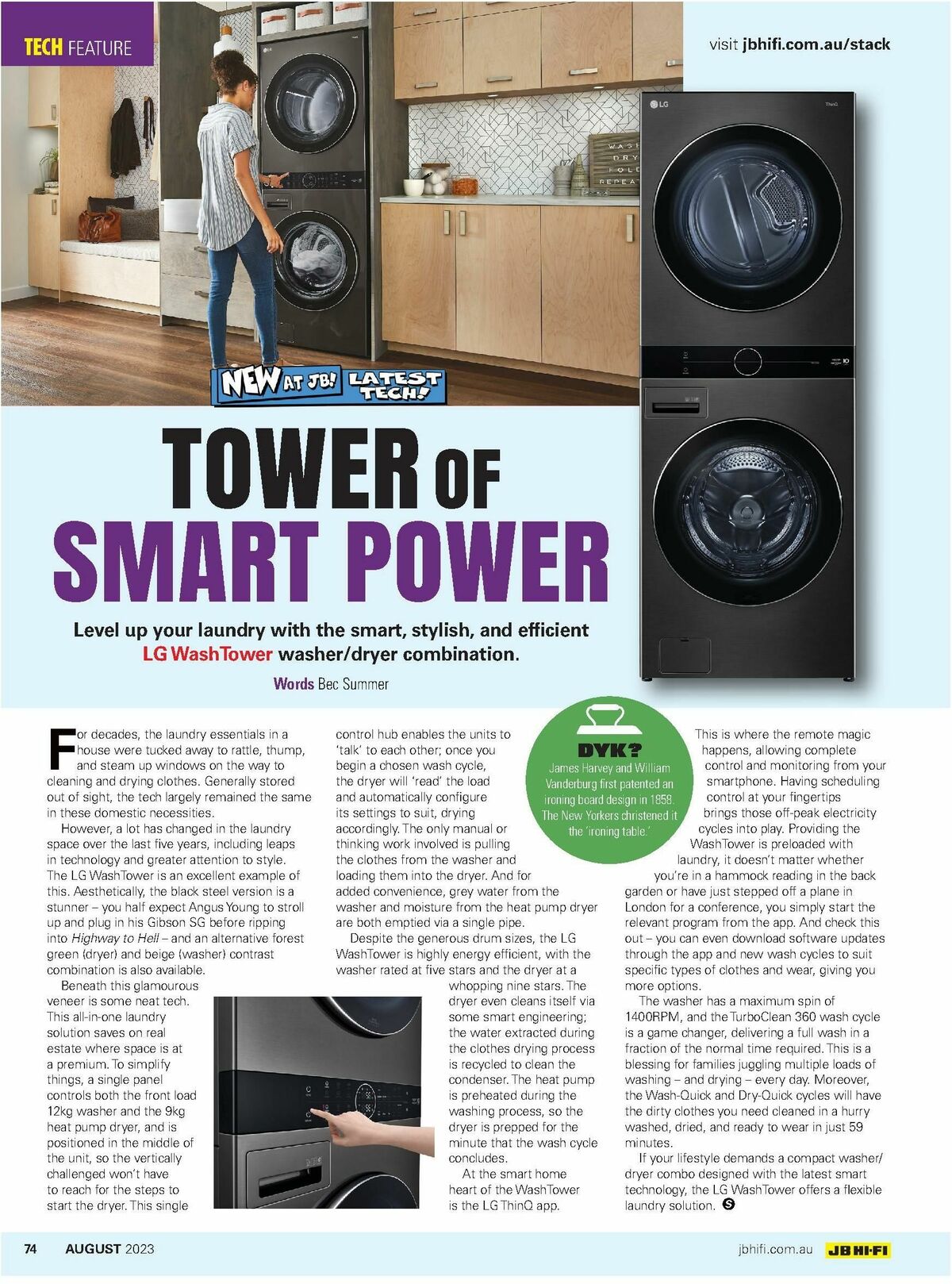 JB Hi-Fi Magazine August Catalogues from 1 August