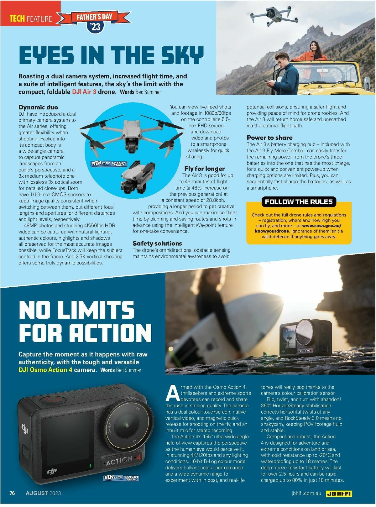 JB Hi-Fi Magazine August Catalogues from 1 August