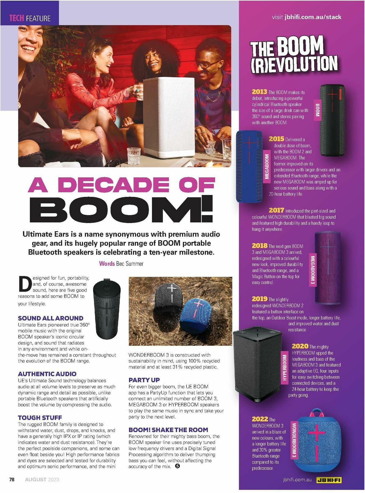 JB Hi-Fi Magazine August Catalogues from 1 August