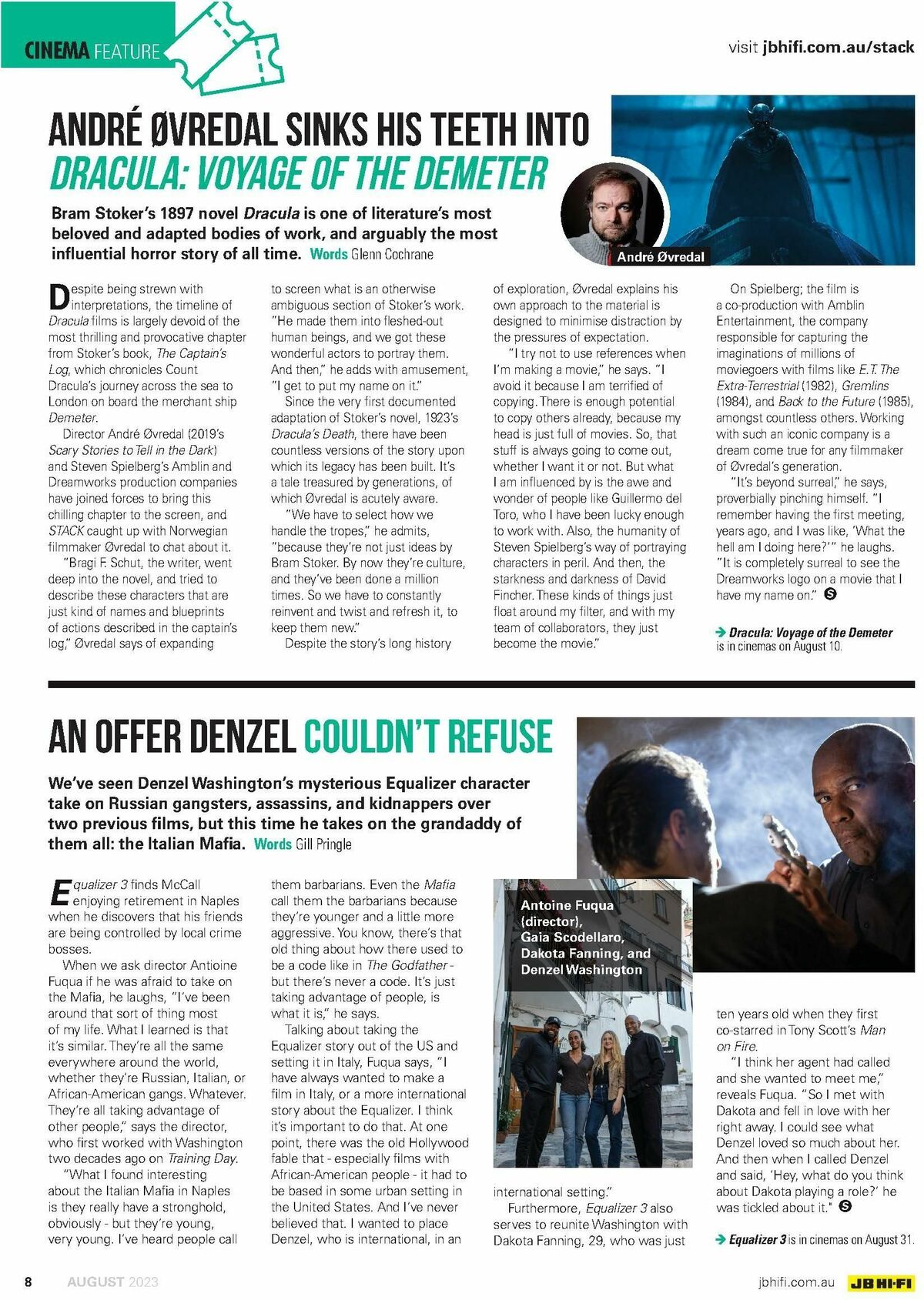 JB Hi-Fi Magazine August Catalogues from 1 August