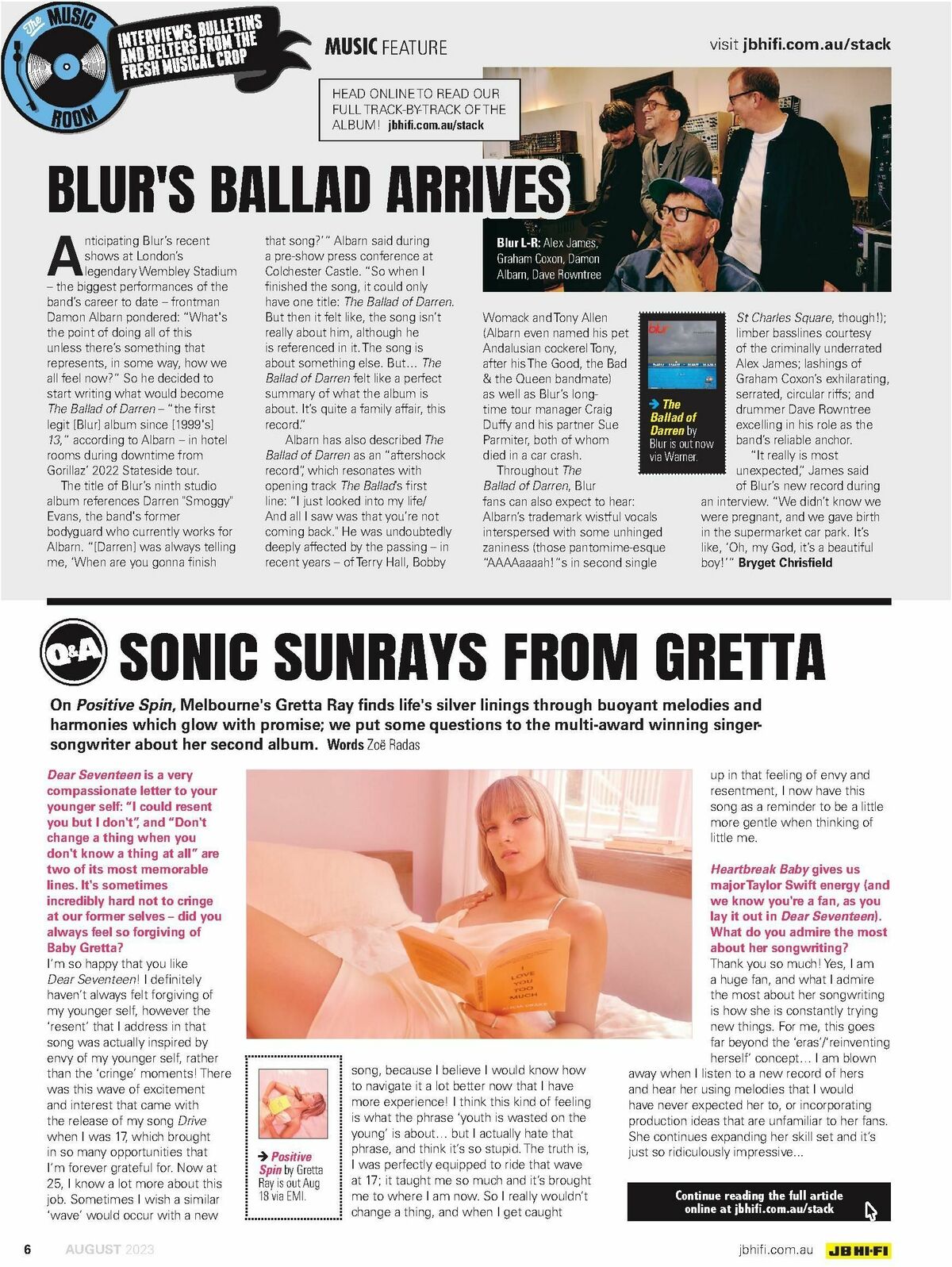 JB Hi-Fi Magazine August Catalogues from 1 August