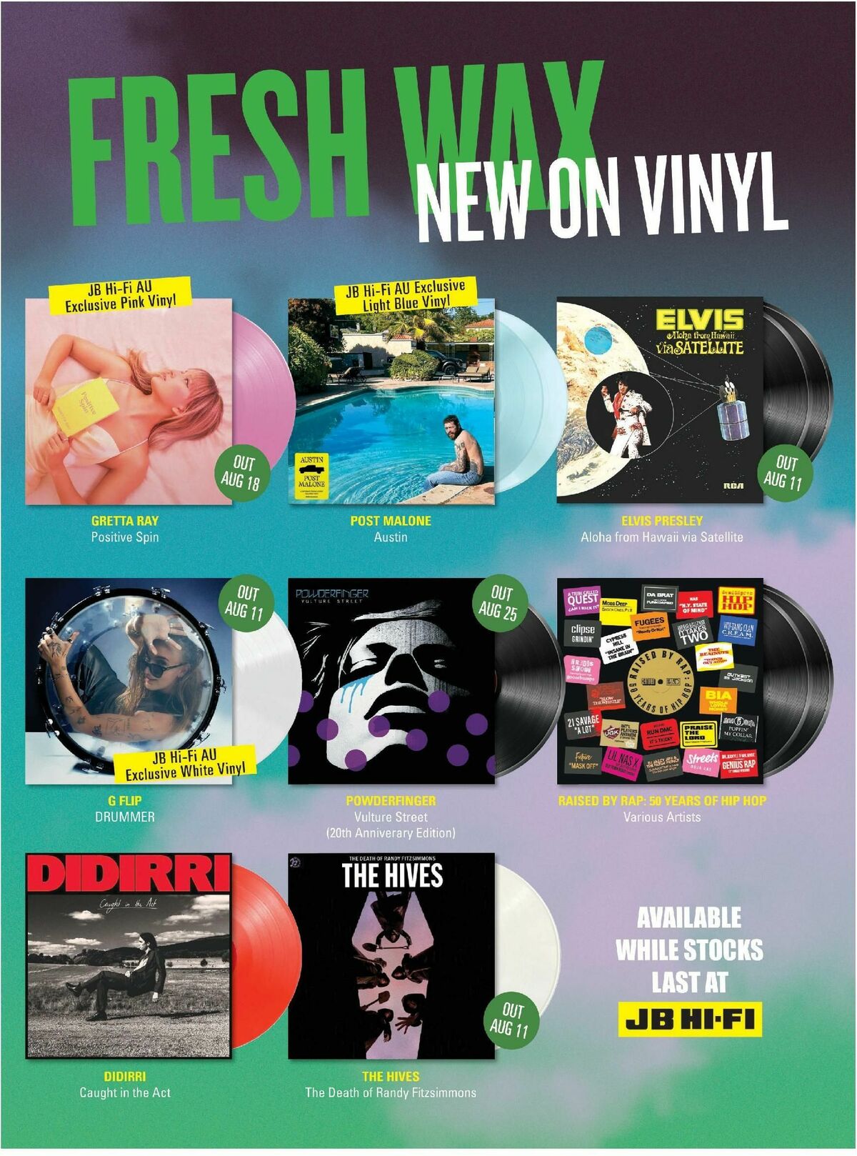 JB Hi-Fi Magazine August Catalogues from 1 August