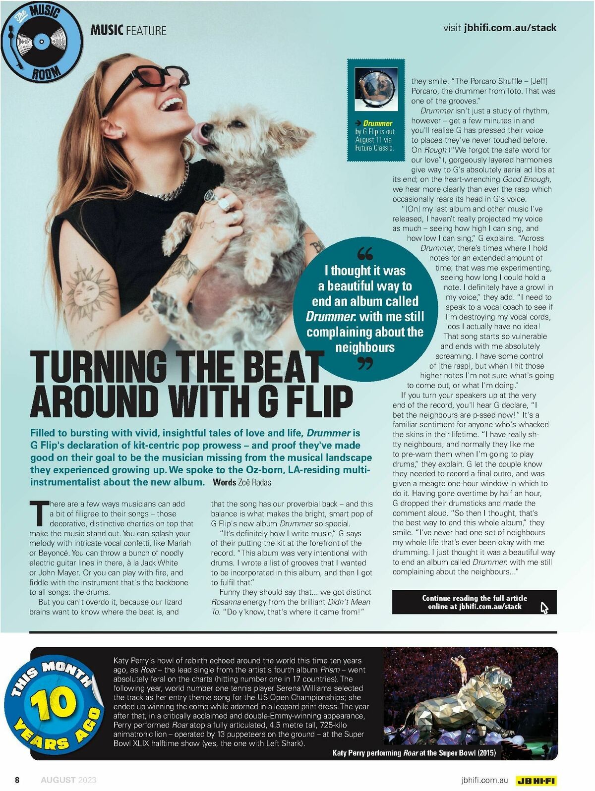 JB Hi-Fi Magazine August Catalogues from 1 August