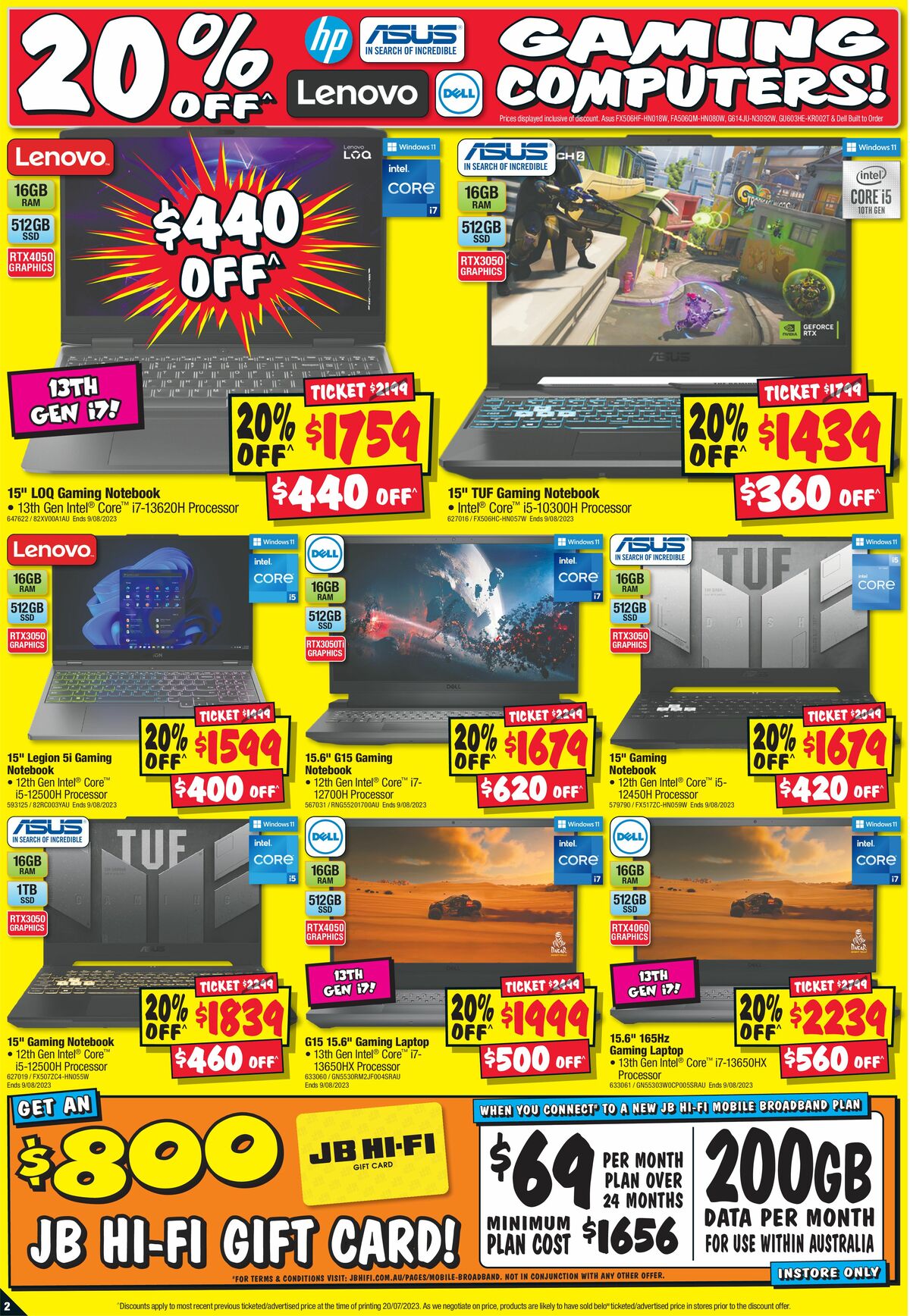 JB Hi-Fi Catalogues from 3 August