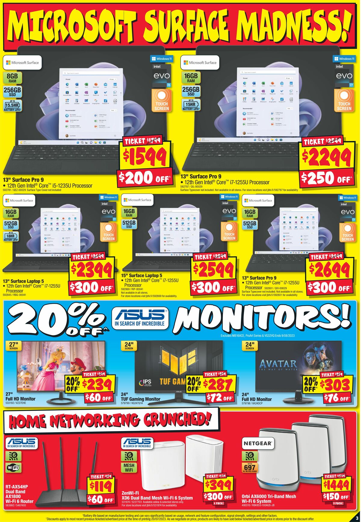 JB Hi-Fi Catalogues from 3 August