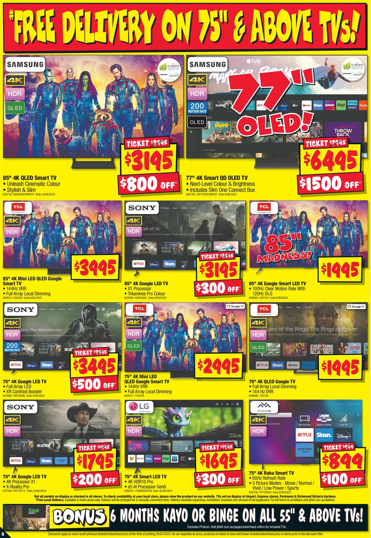 JB Hi-Fi Catalogues from 3 August