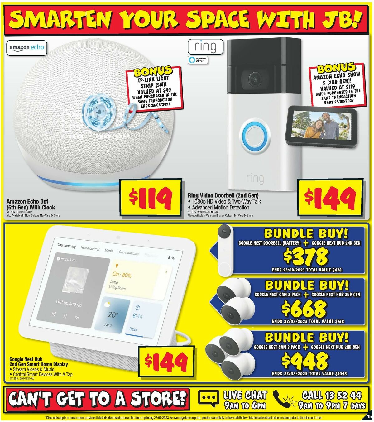 JB Hi-Fi Catalogues from 10 August