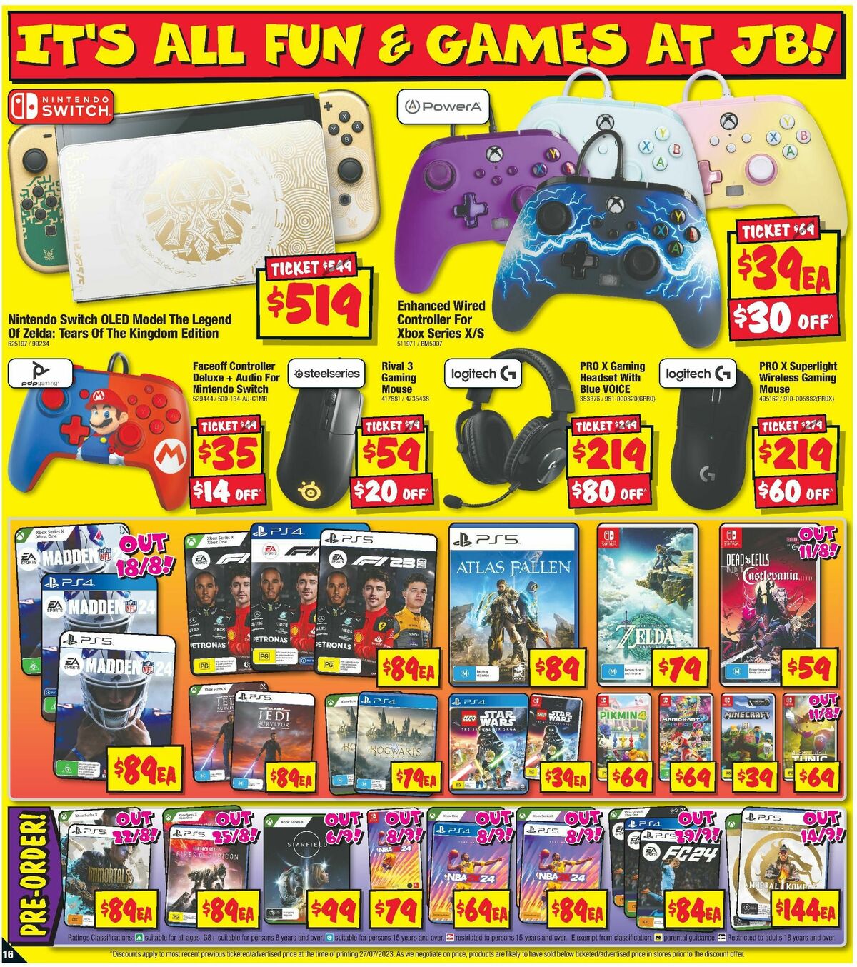 JB Hi-Fi Catalogues from 10 August