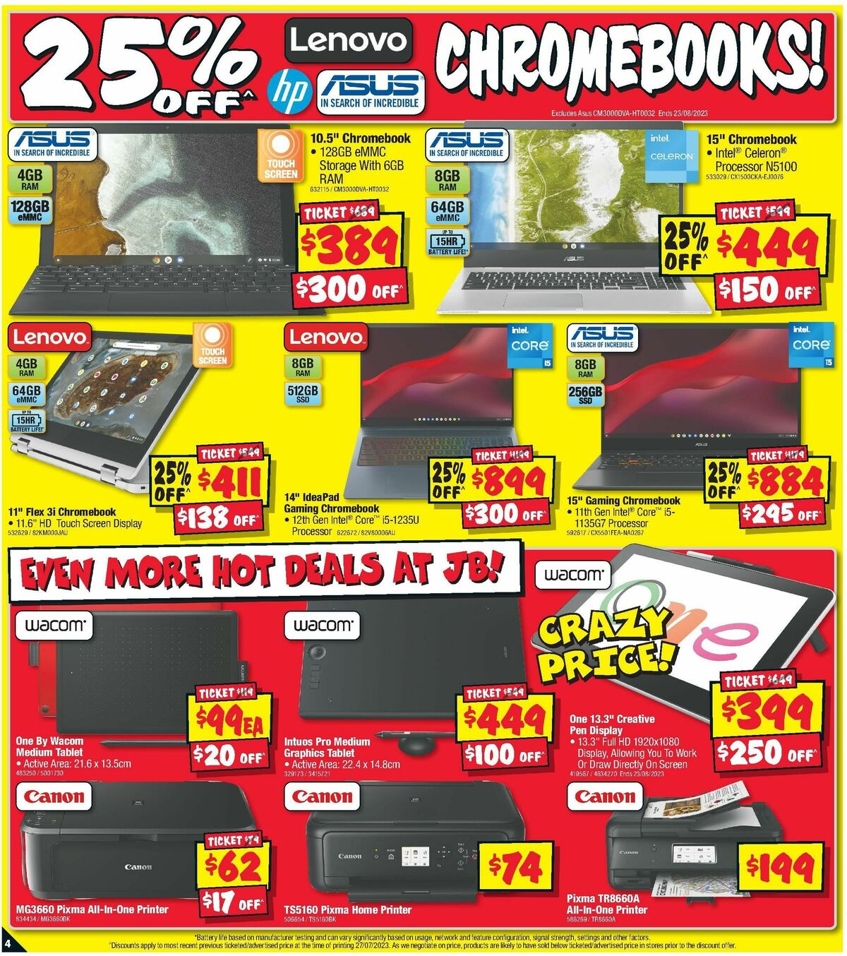 JB Hi-Fi Catalogues from 10 August
