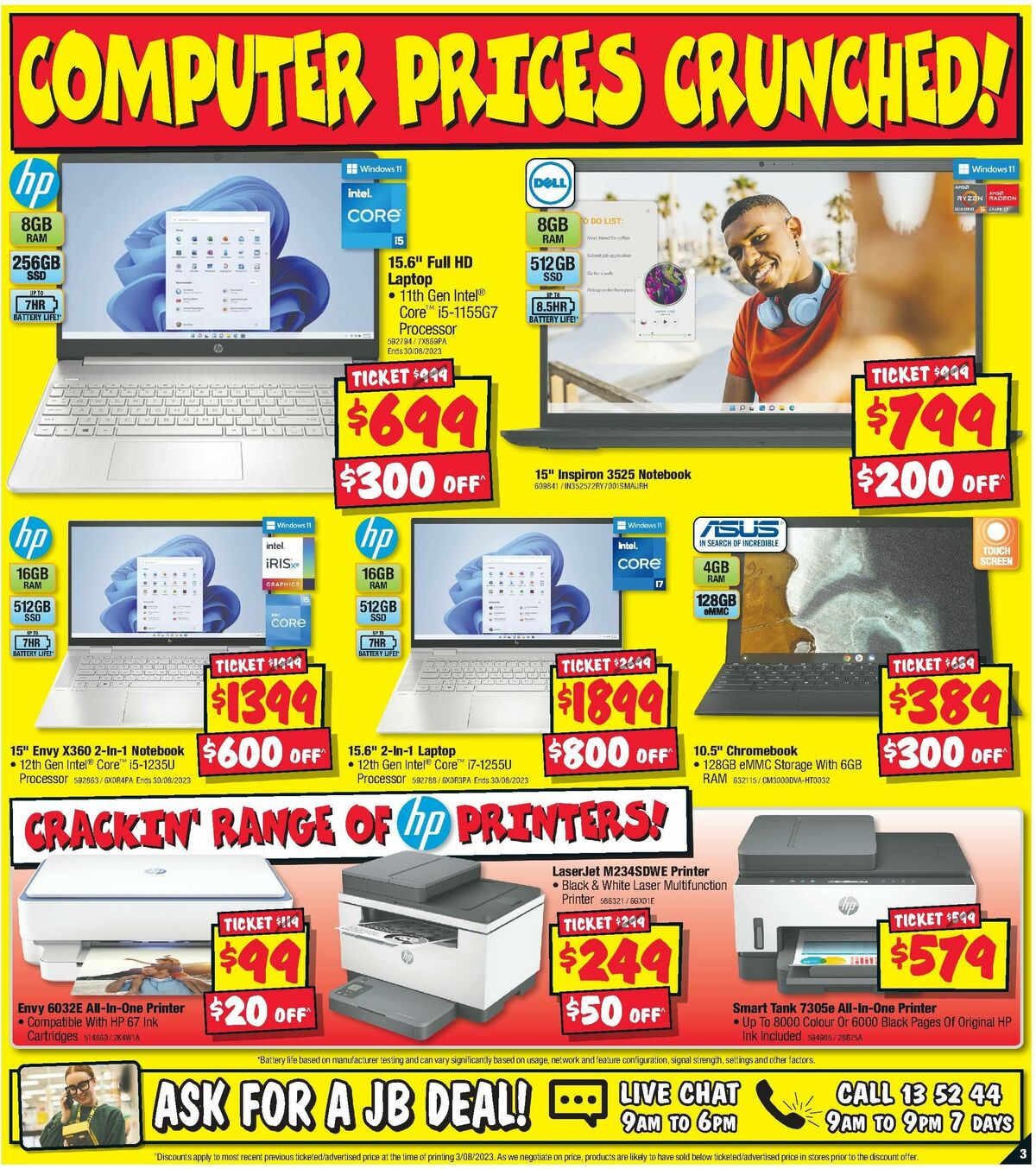 JB Hi-Fi Catalogues from 17 August