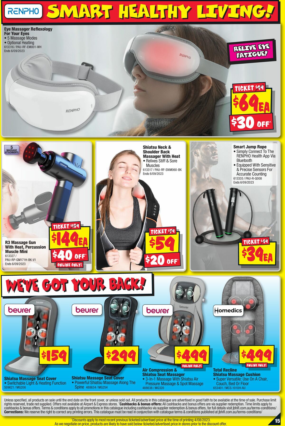 JB Hi-Fi Fitness Catalogues from 21 August