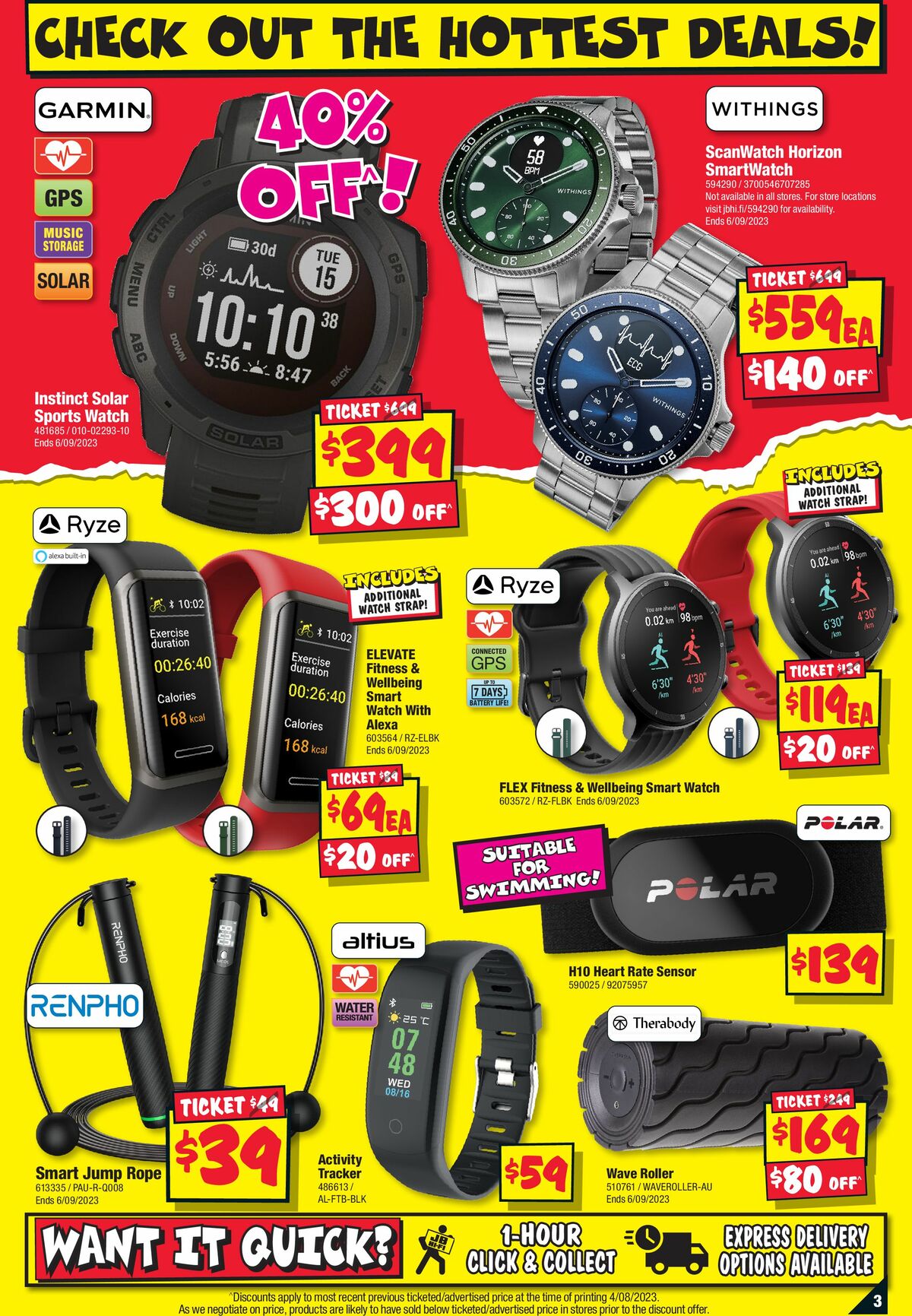 JB Hi-Fi Fitness Catalogues from 21 August