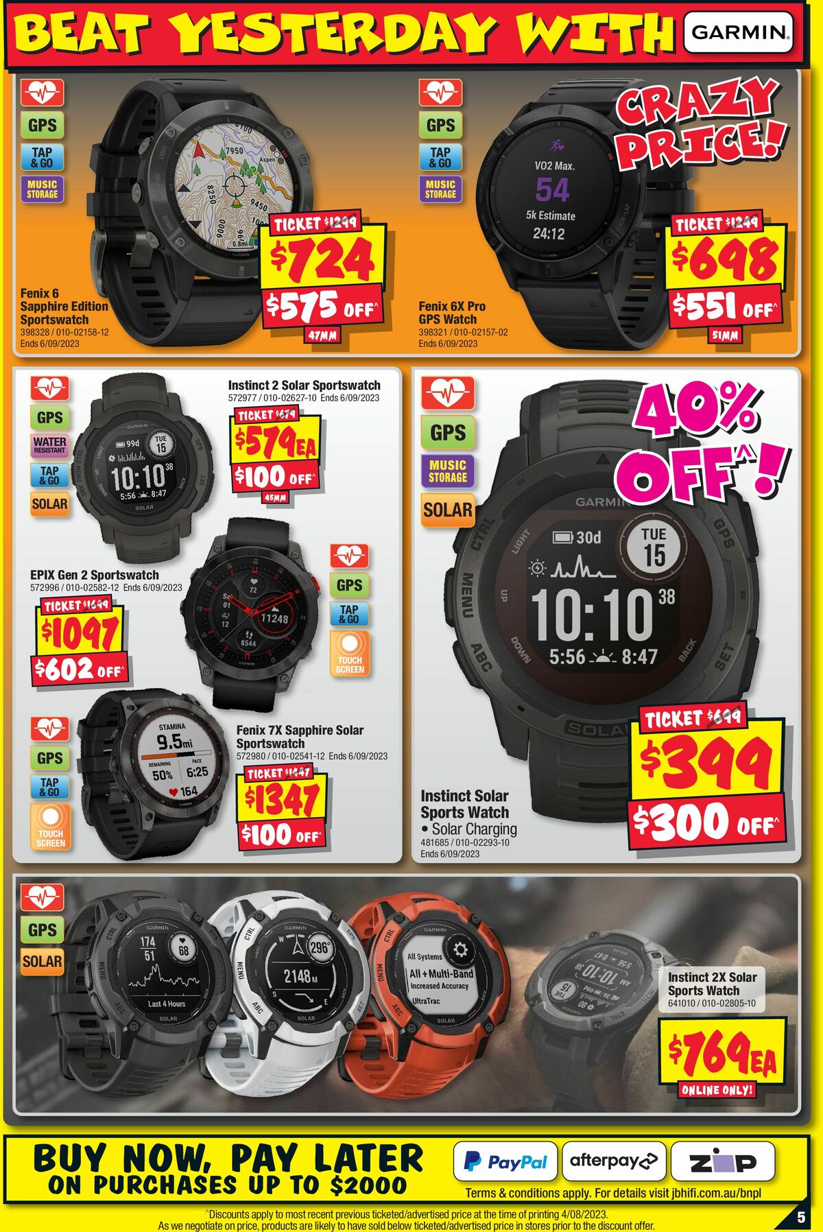 JB Hi-Fi Fitness Catalogues from 21 August