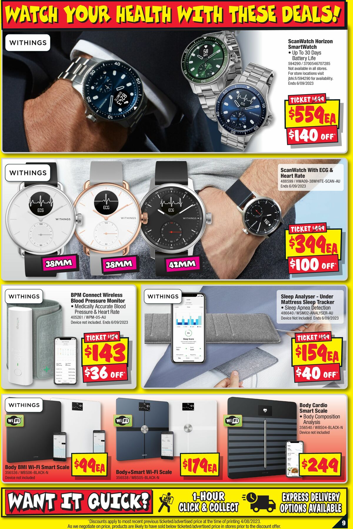 JB Hi-Fi Fitness Catalogues from 21 August