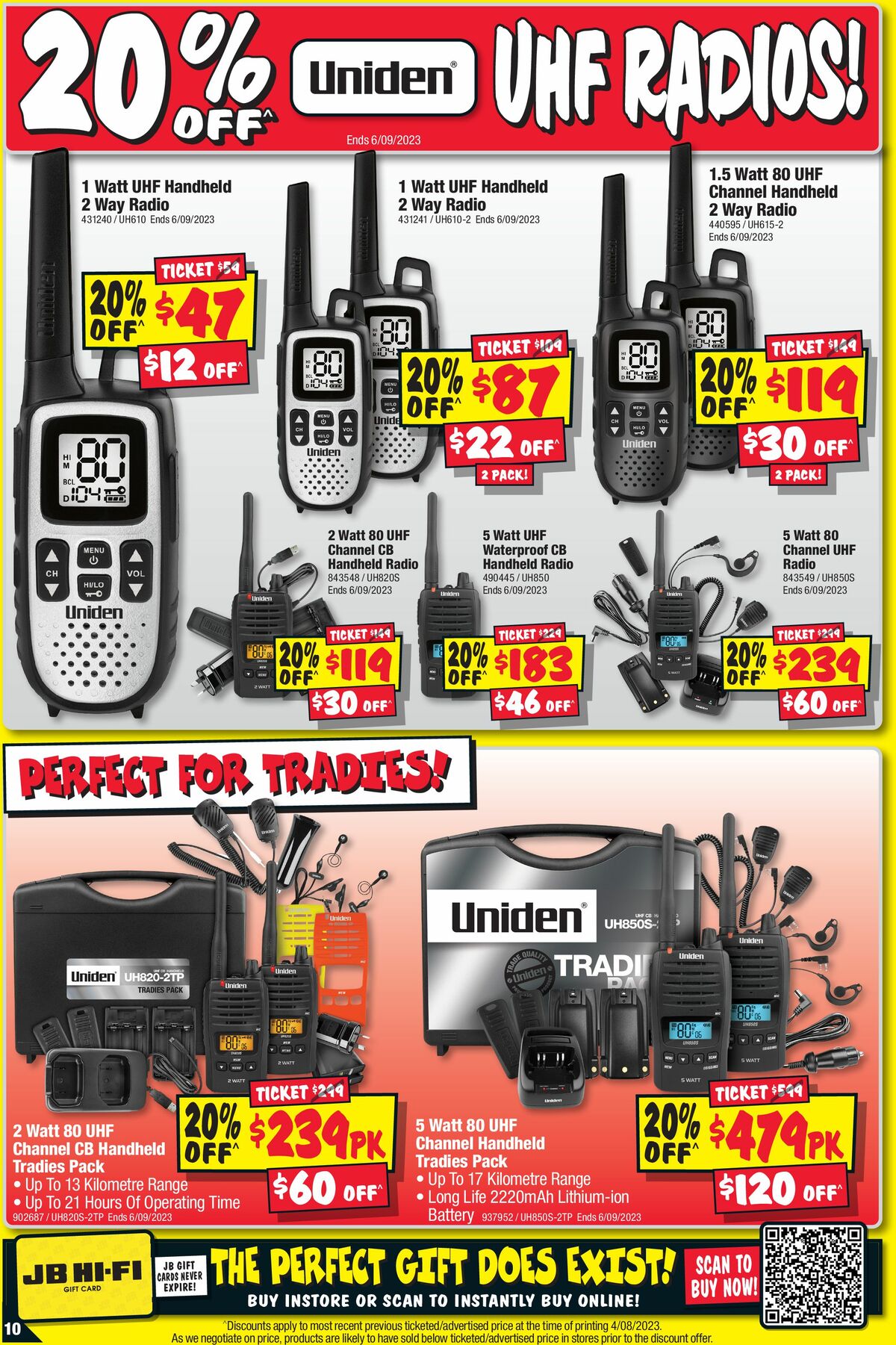 JB Hi-Fi In Car Deals for Dad Catalogues from 21 August